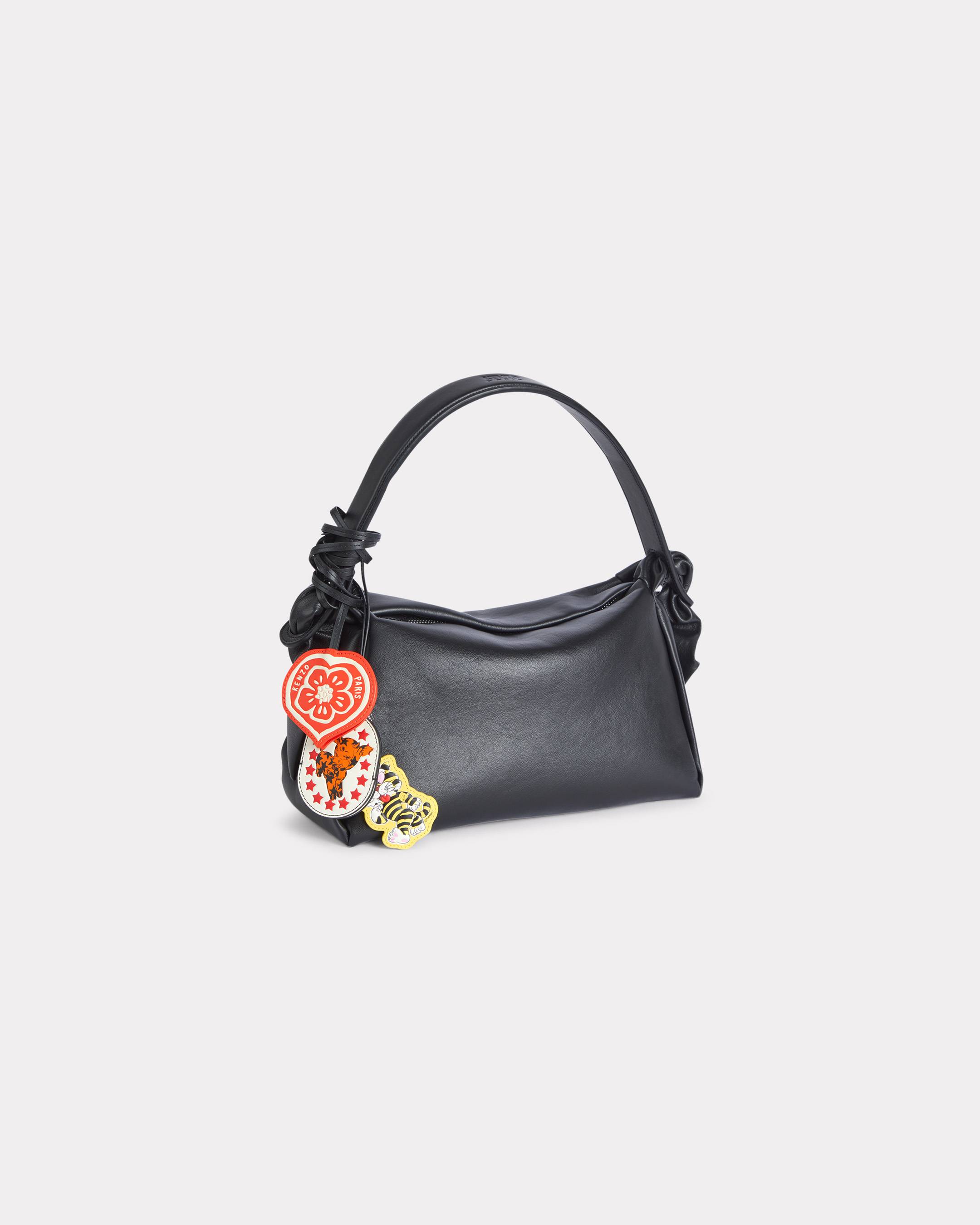 'KENZO Boke Heart' レザー チャーム