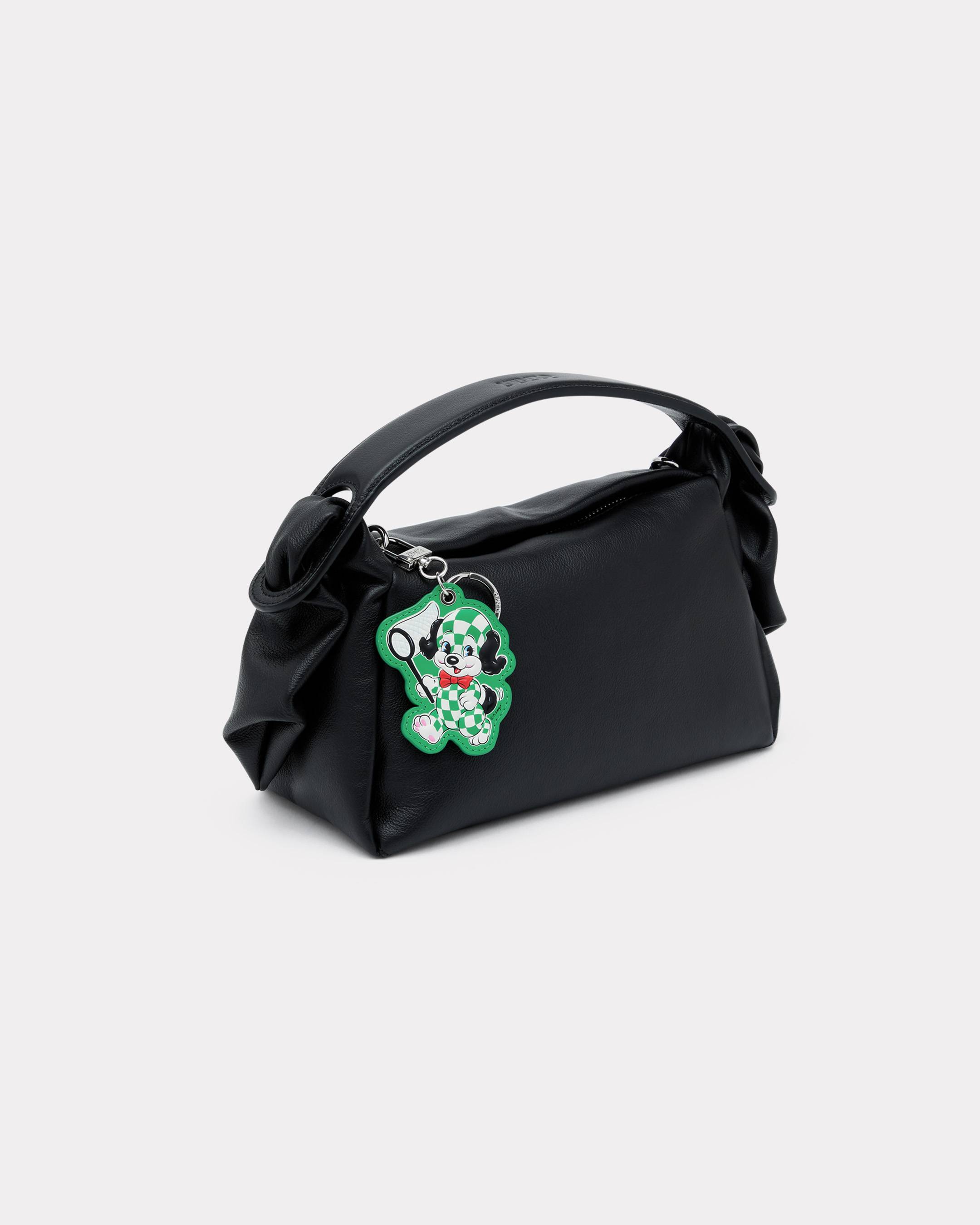 'KENZO Cartoon' charm in leather and metal