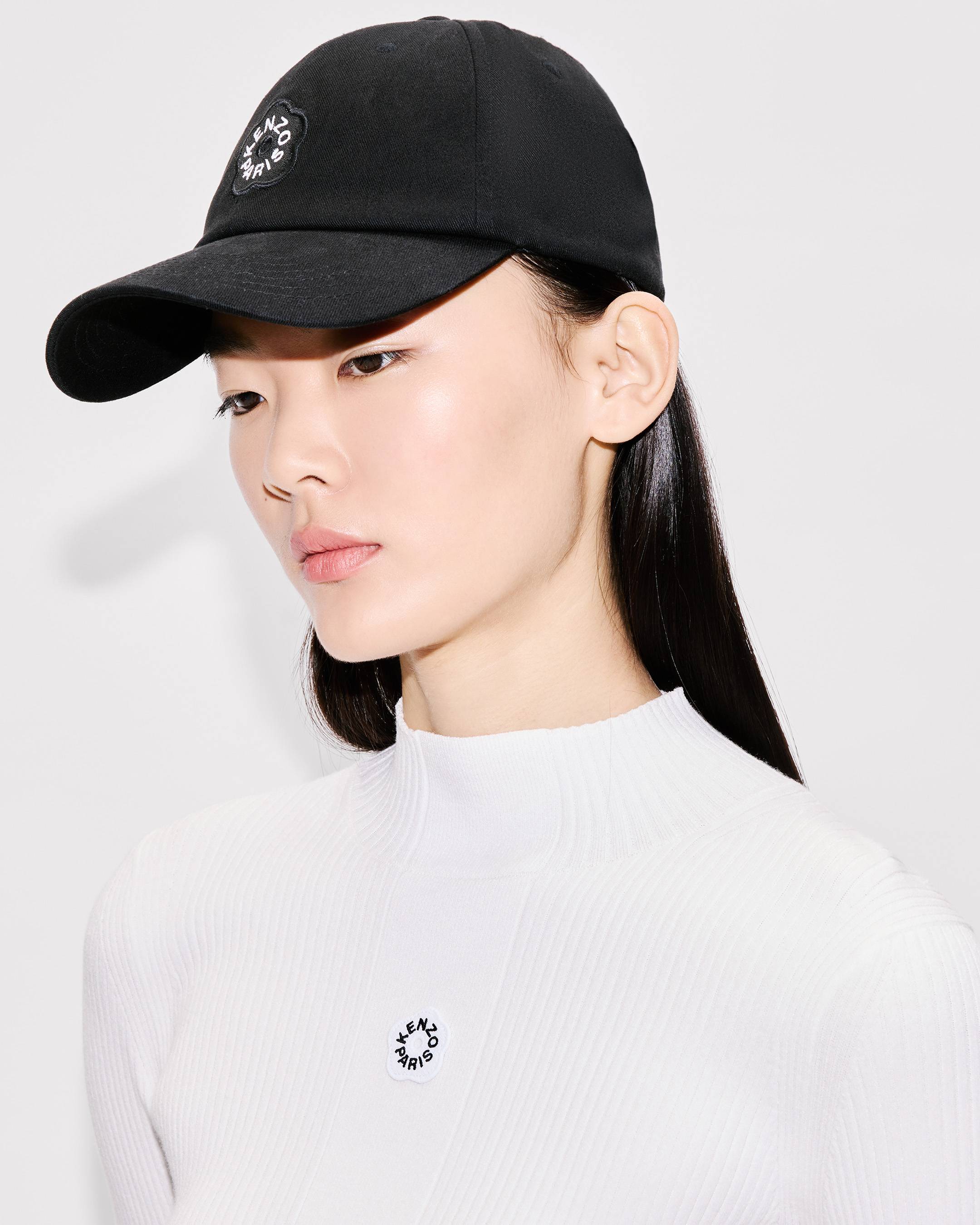 Casquette brod&eacute;e 'Boke Flower 2.0' en coton