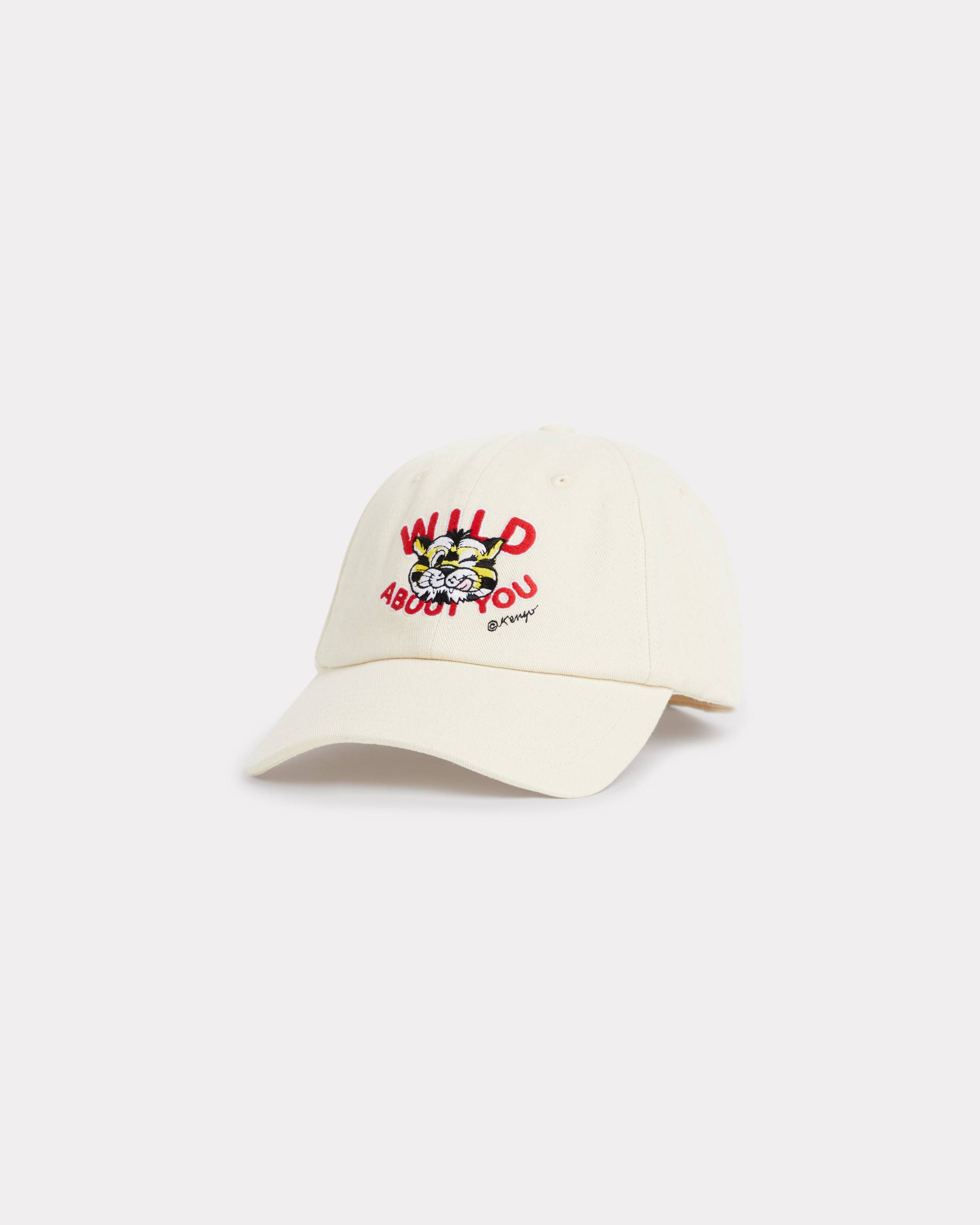 'KENZO Wild Tiger' embroidered cap in cotton