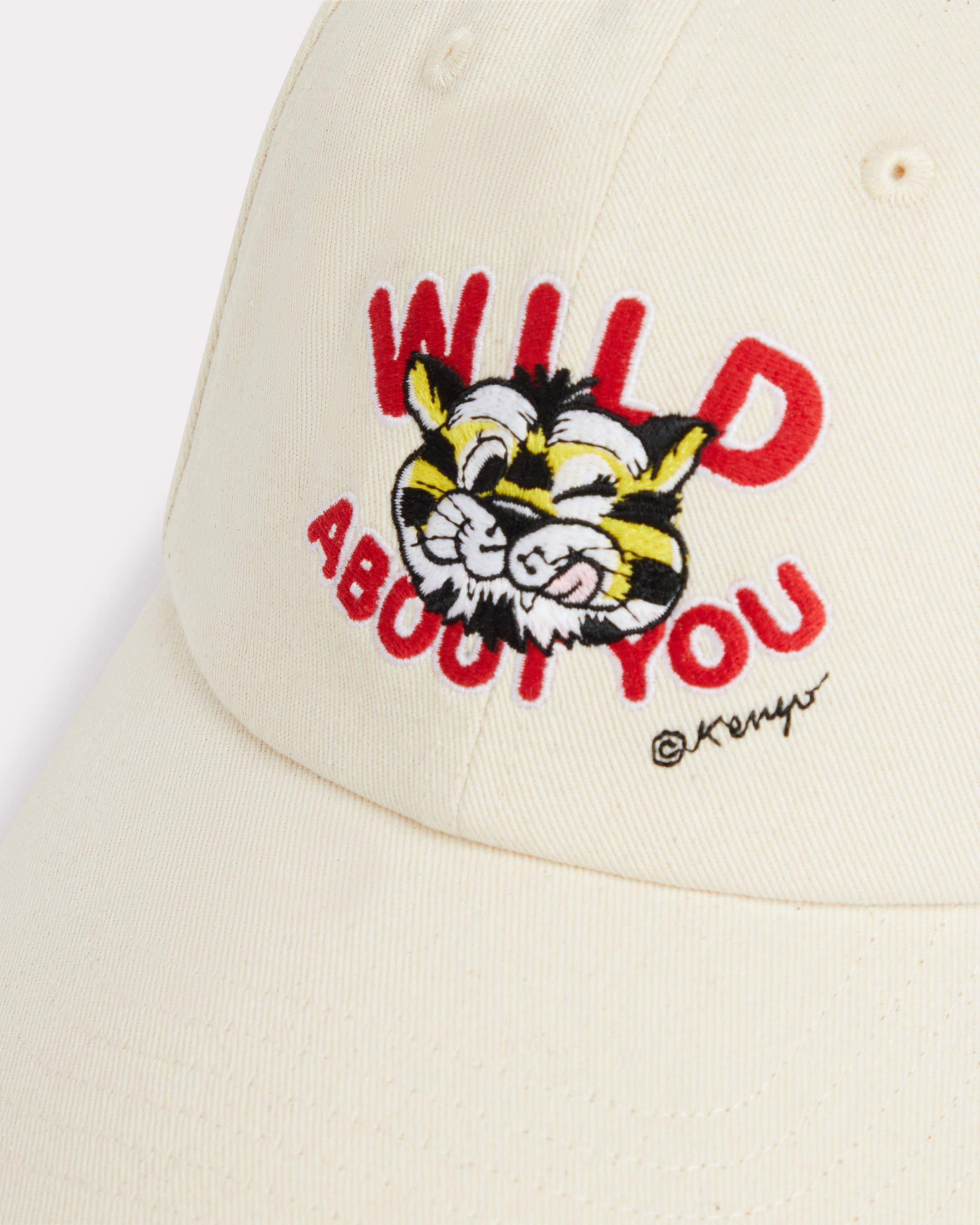 KENZO Wild Tiger' embroidered cap in cotton | KENZO