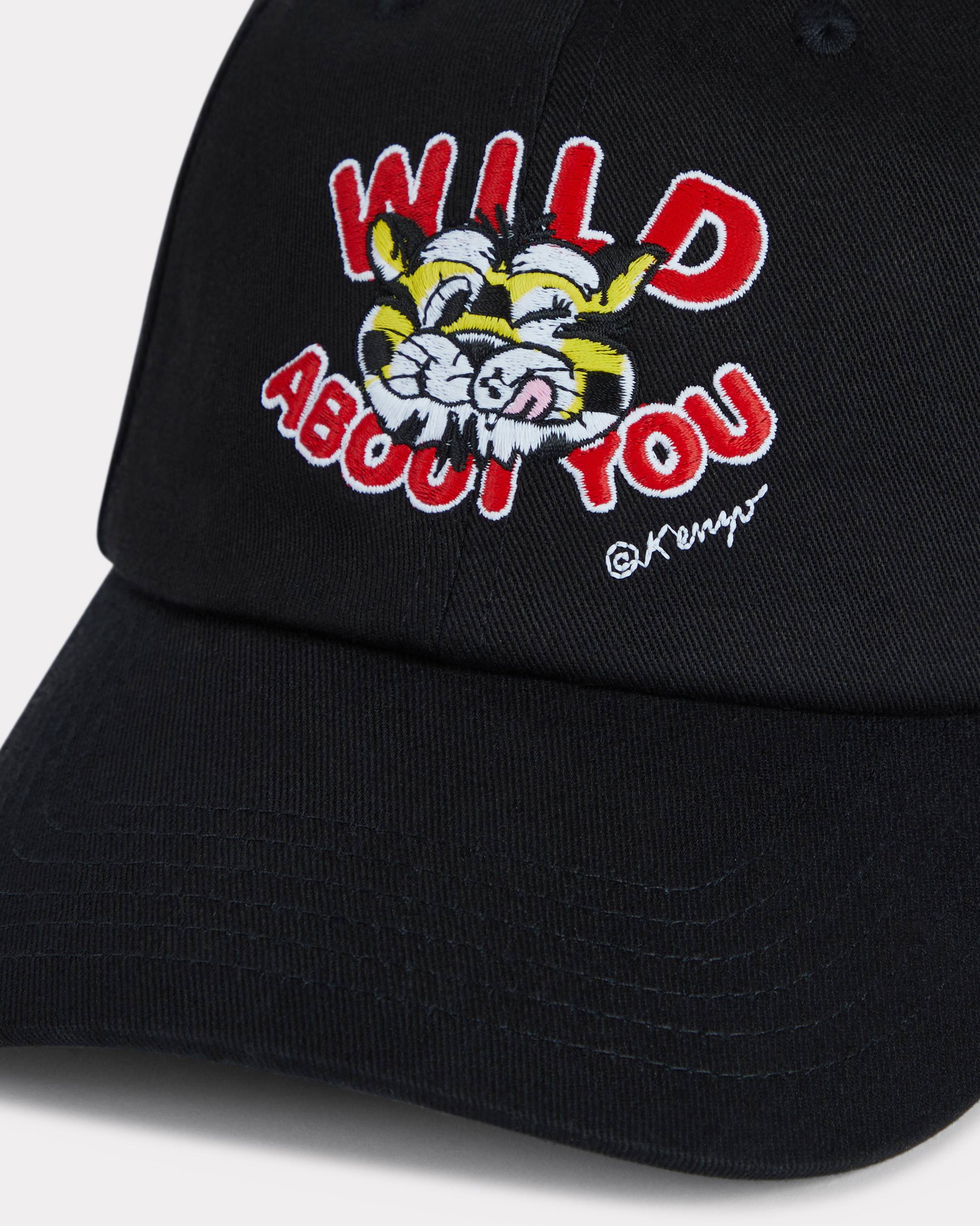 'KENZO Wild Tiger' embroidered cap in cotton