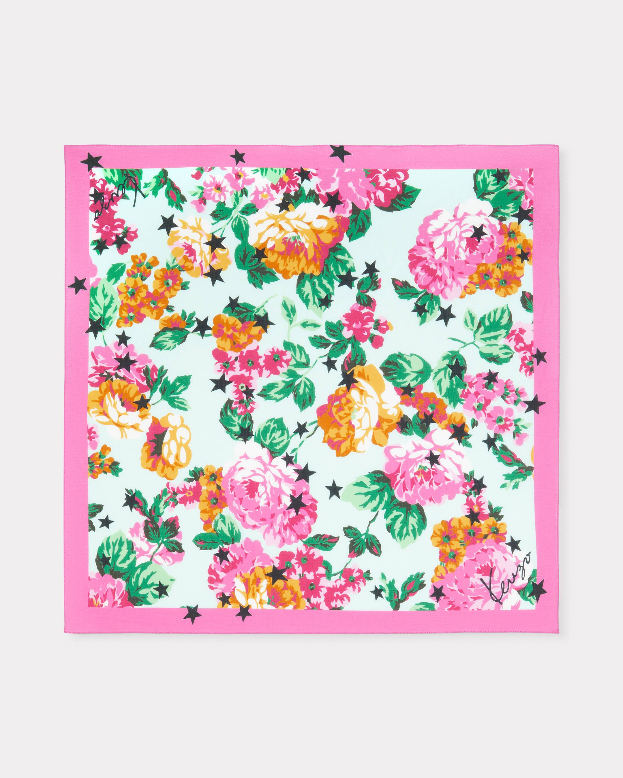 Bandana de algod&oacute;n 'KENZO Floral'