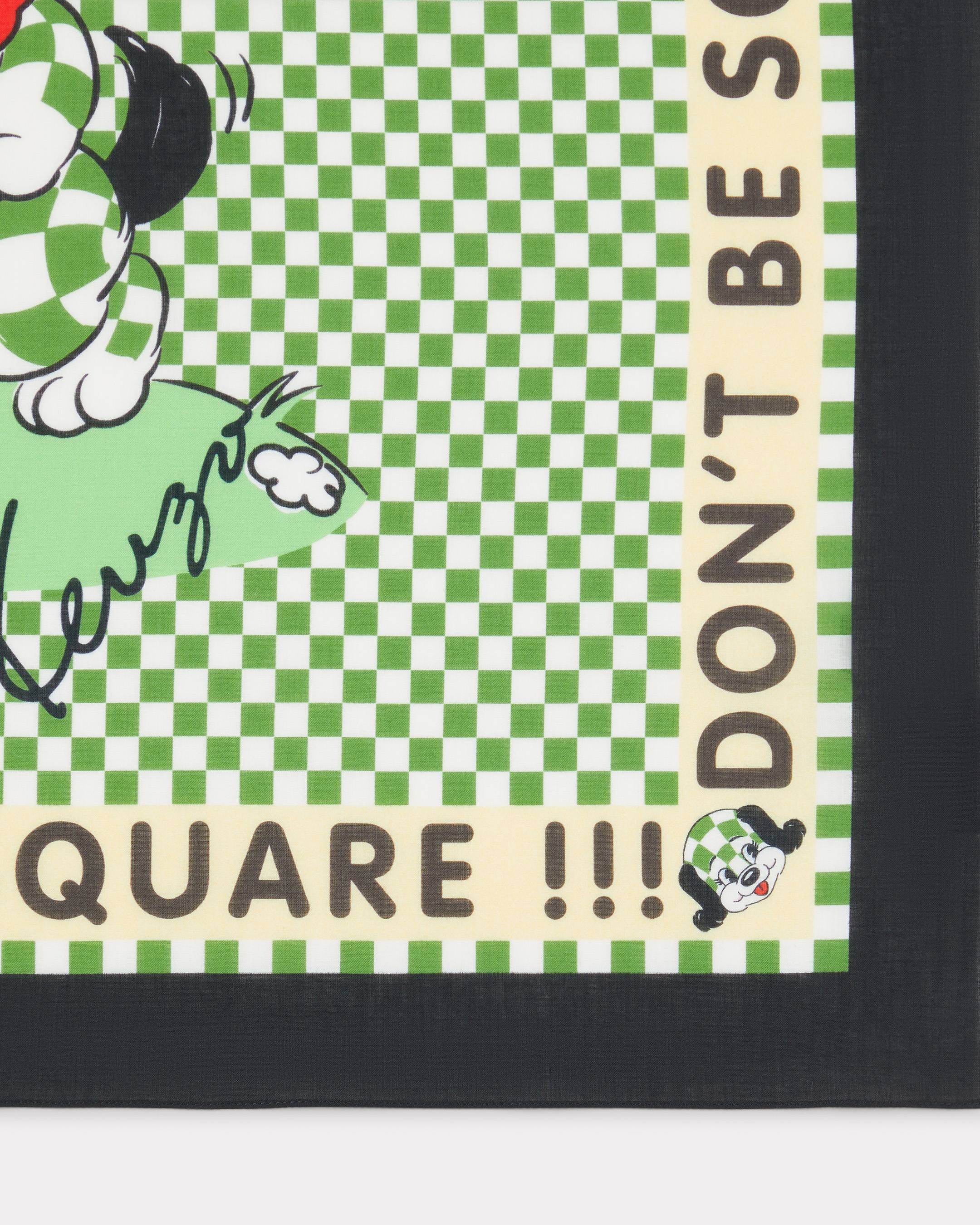 Bandana de algod&oacute;n 'KENZO Cartoon'