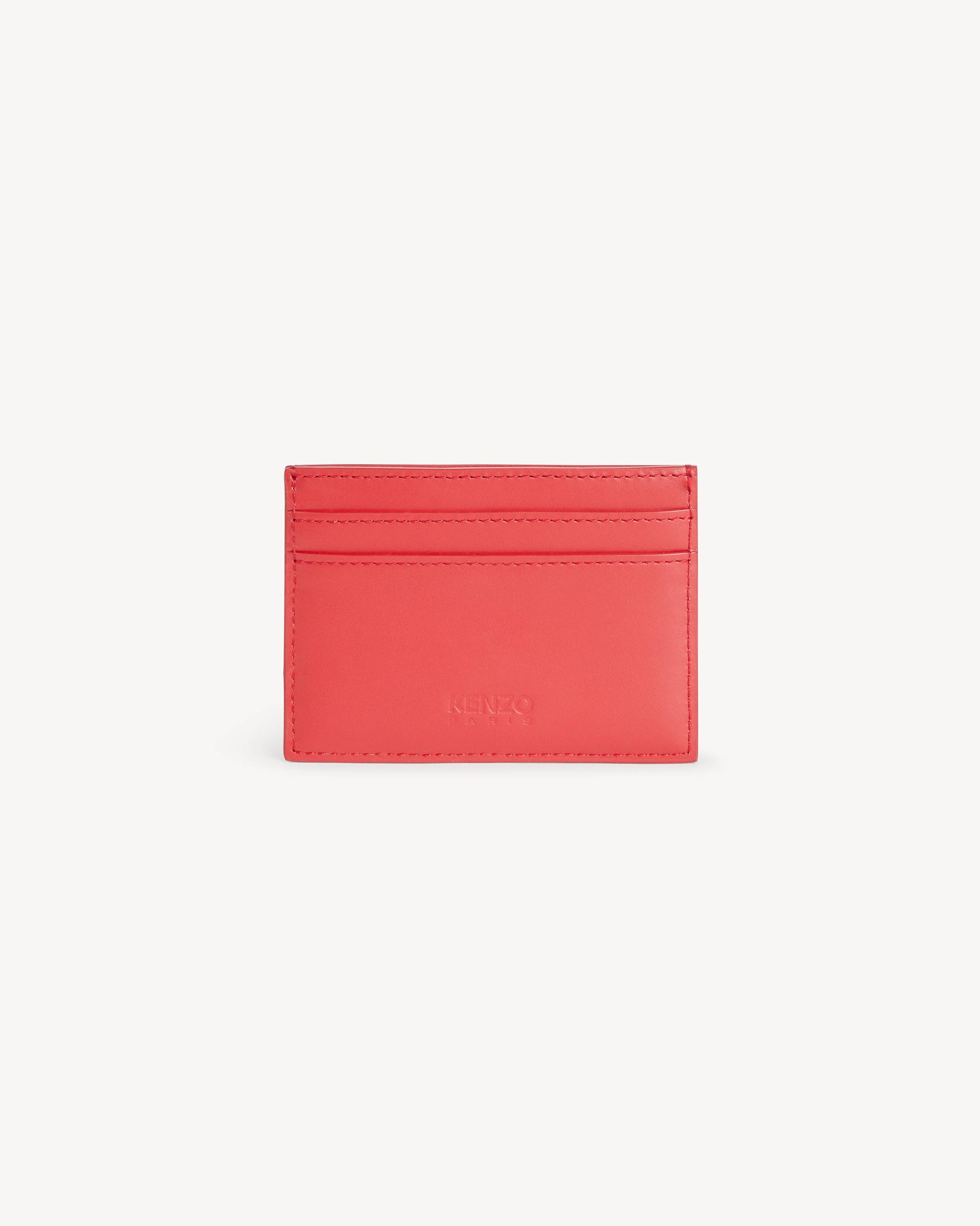 kpink♡ Lunar New Year' card holder in leather | KENZO