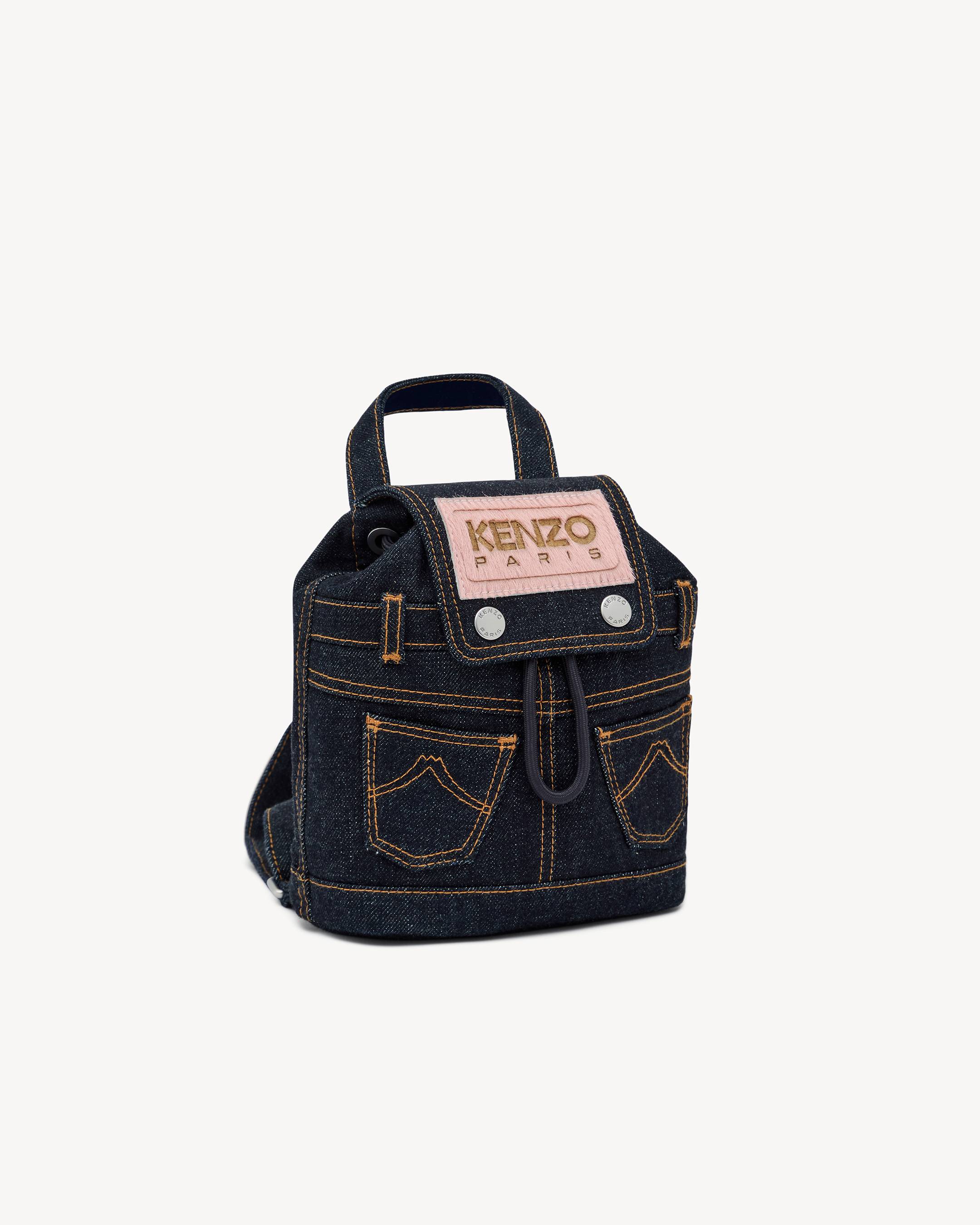 KENZO Five Pockets' ミニ バックパック イン デニムライク ツイル | KENZO