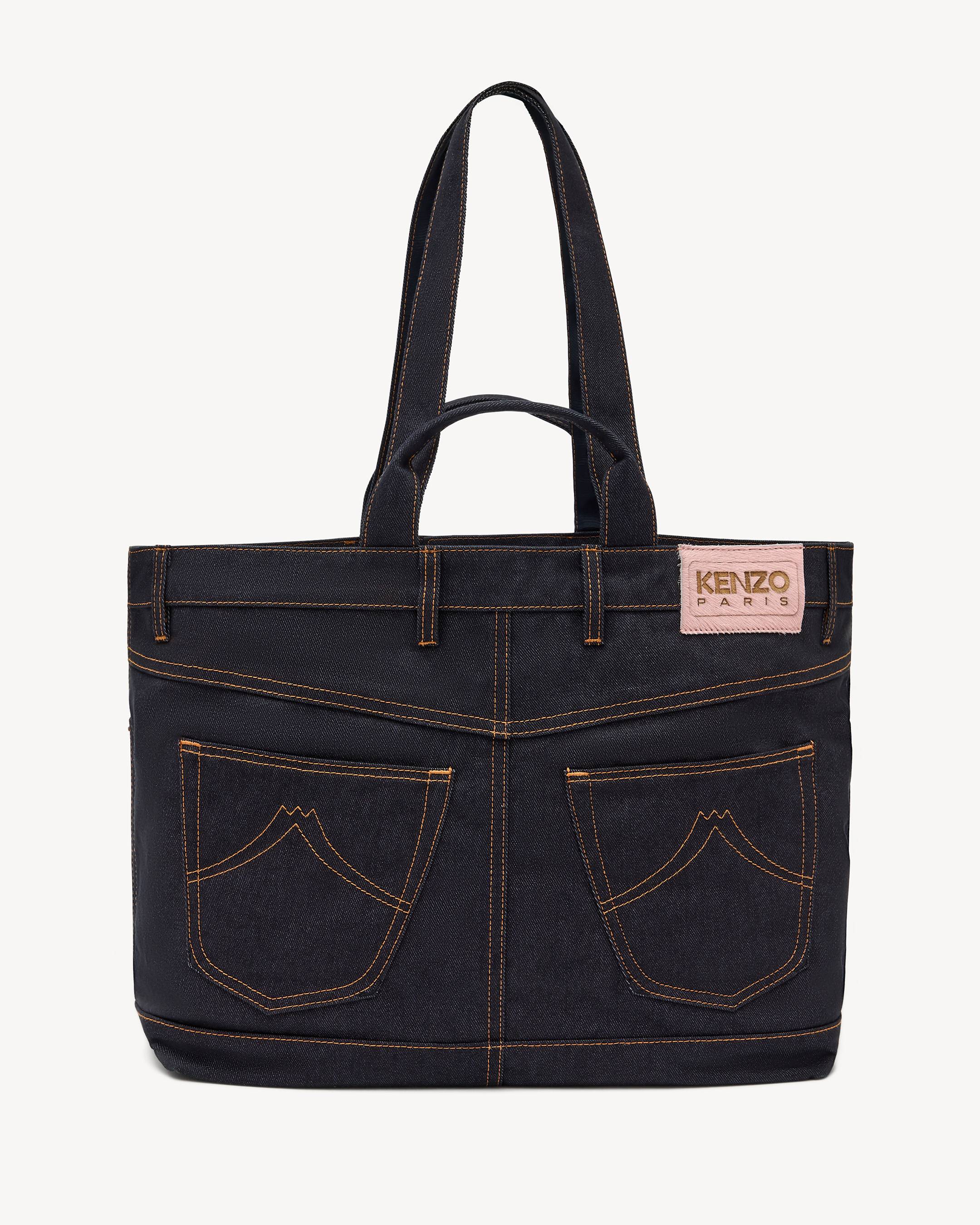 KENZO Five pockets' トートバッグ イン デニムライク ツイル | KENZO