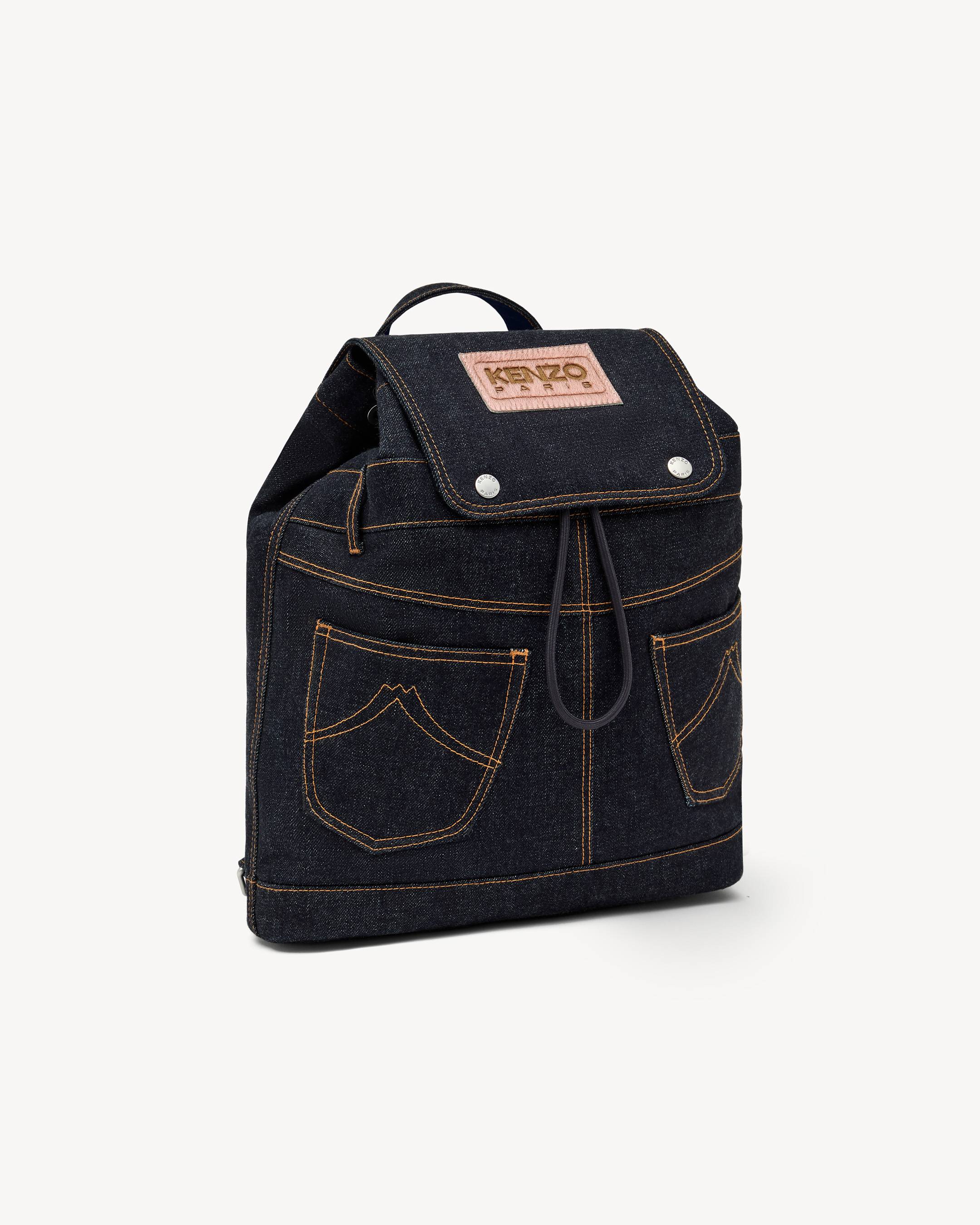 KENZO Five Pockets' バックパック イン デニムライク ツイル | KENZO