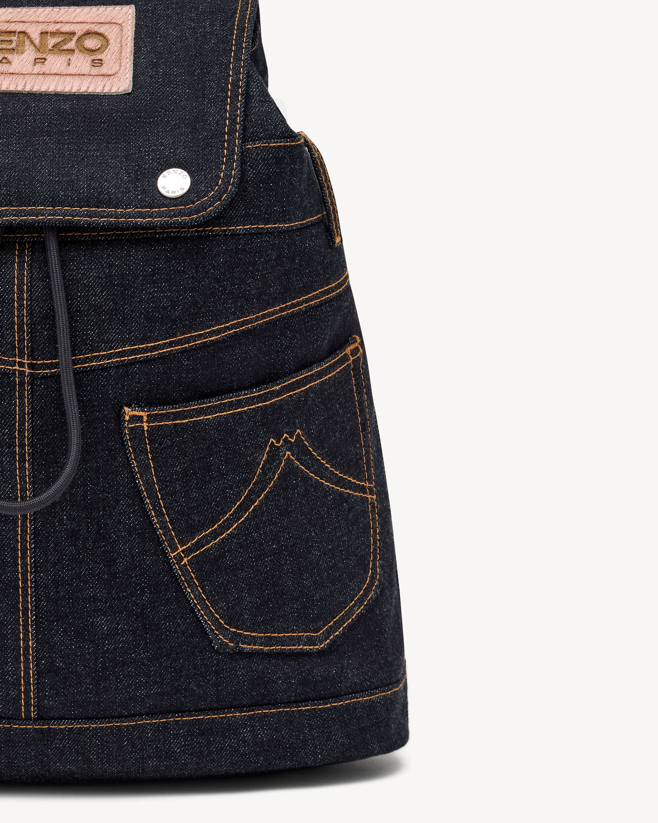 KENZO Five Pockets' バックパック イン デニムライク ツイル | KENZO