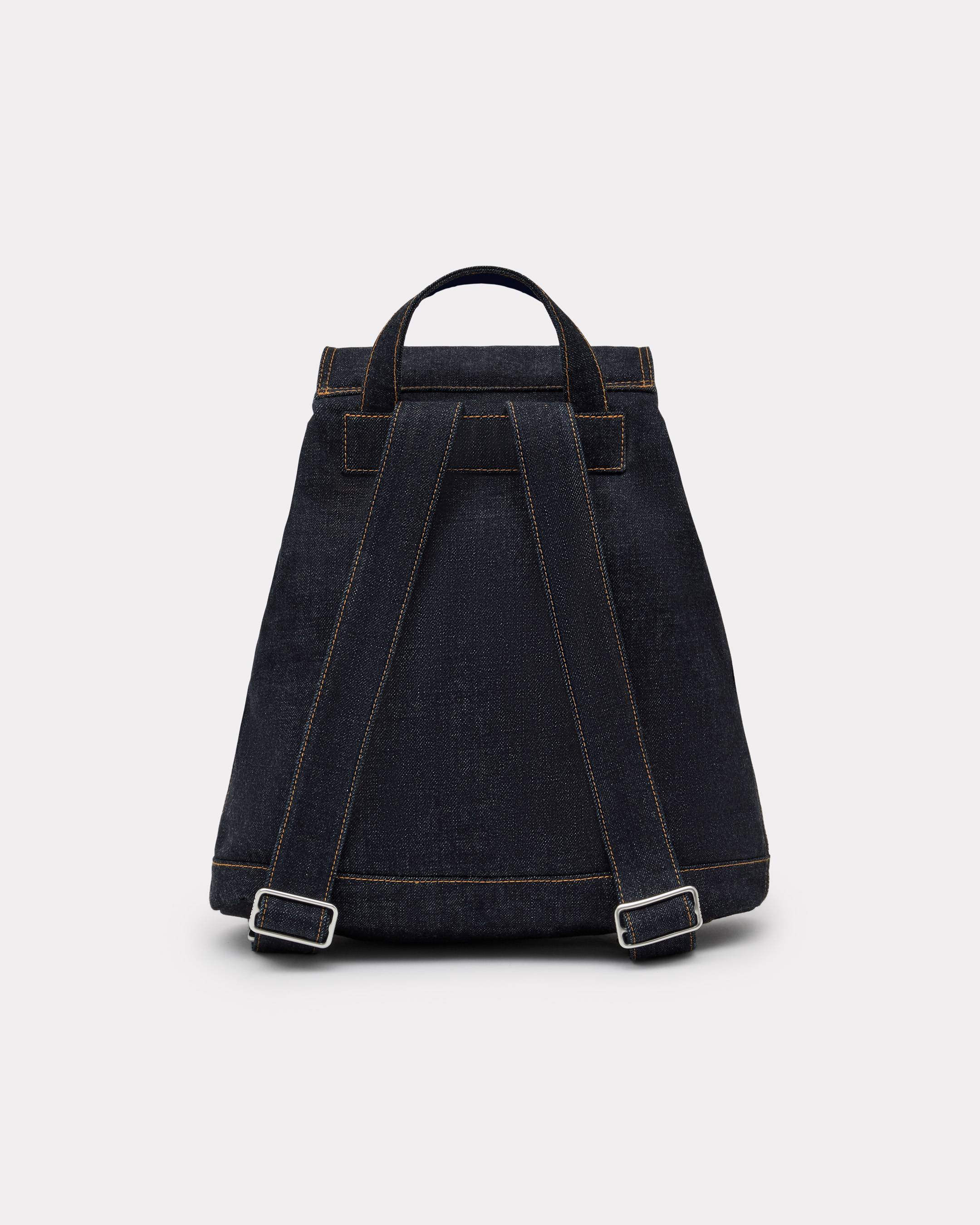 'KENZO Five Pockets' backpack in denim-like twill