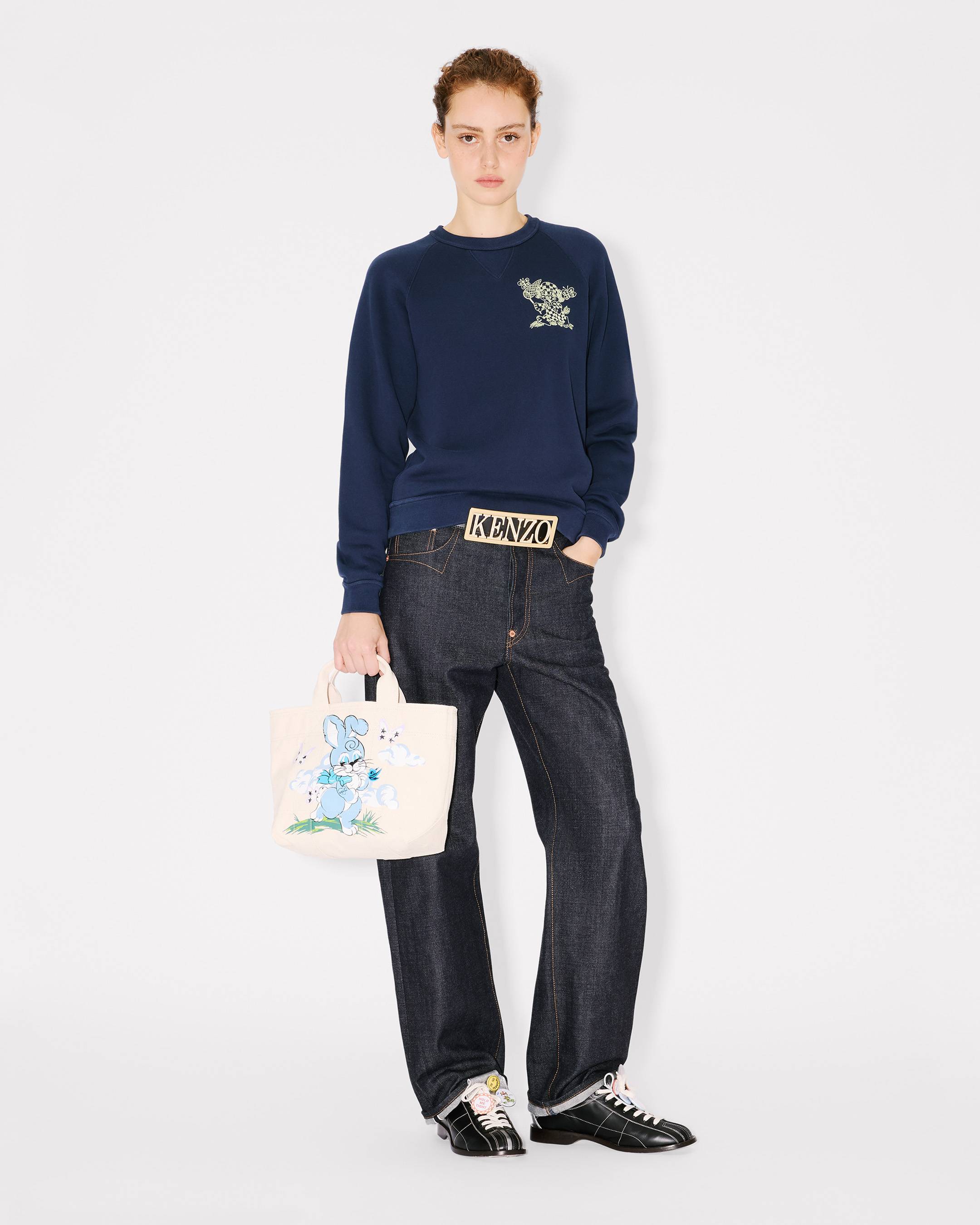 KENZO Cartoon' small tote bag in canvas | KENZO