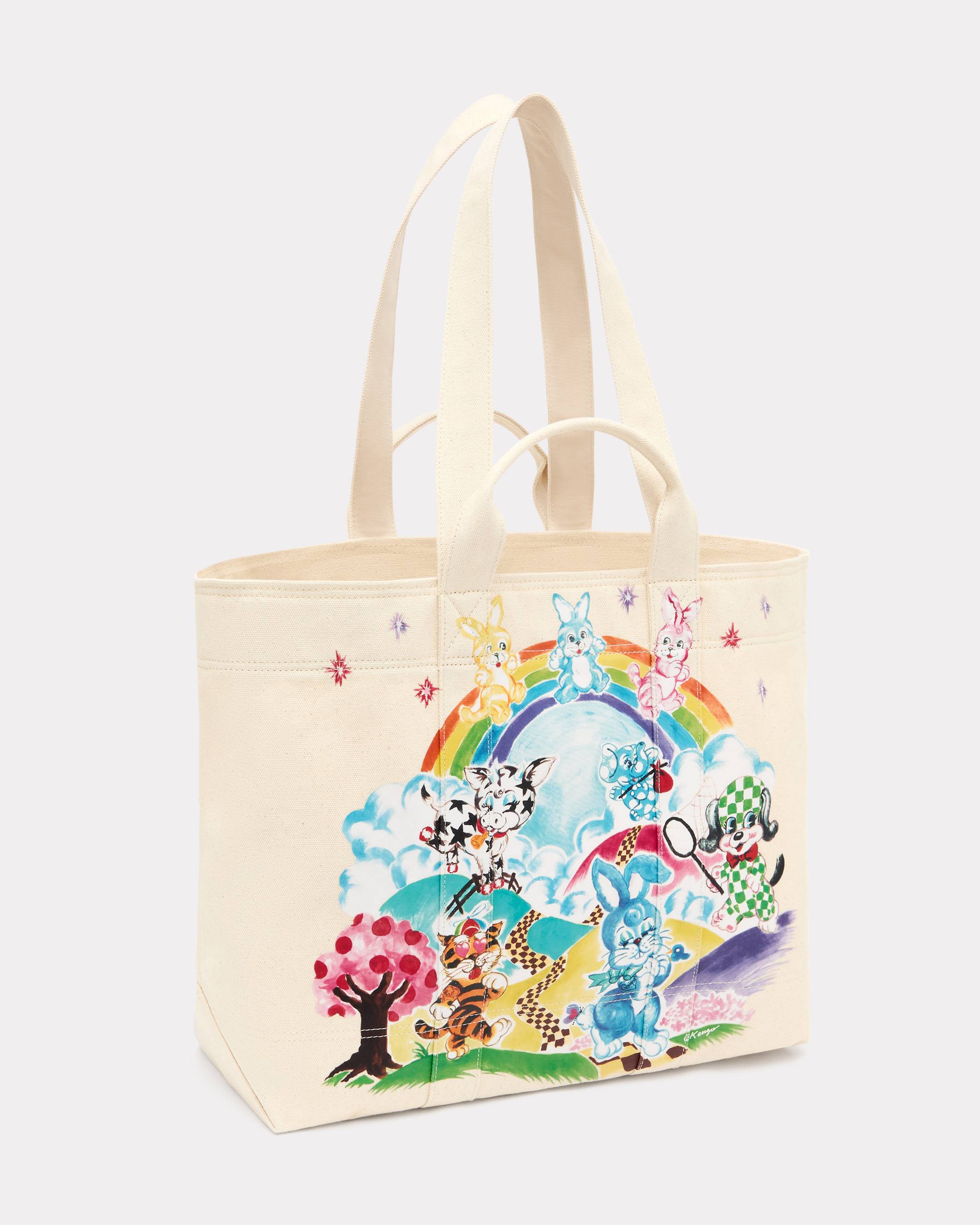 'KENZO Cartoon' large tote bag in canvas