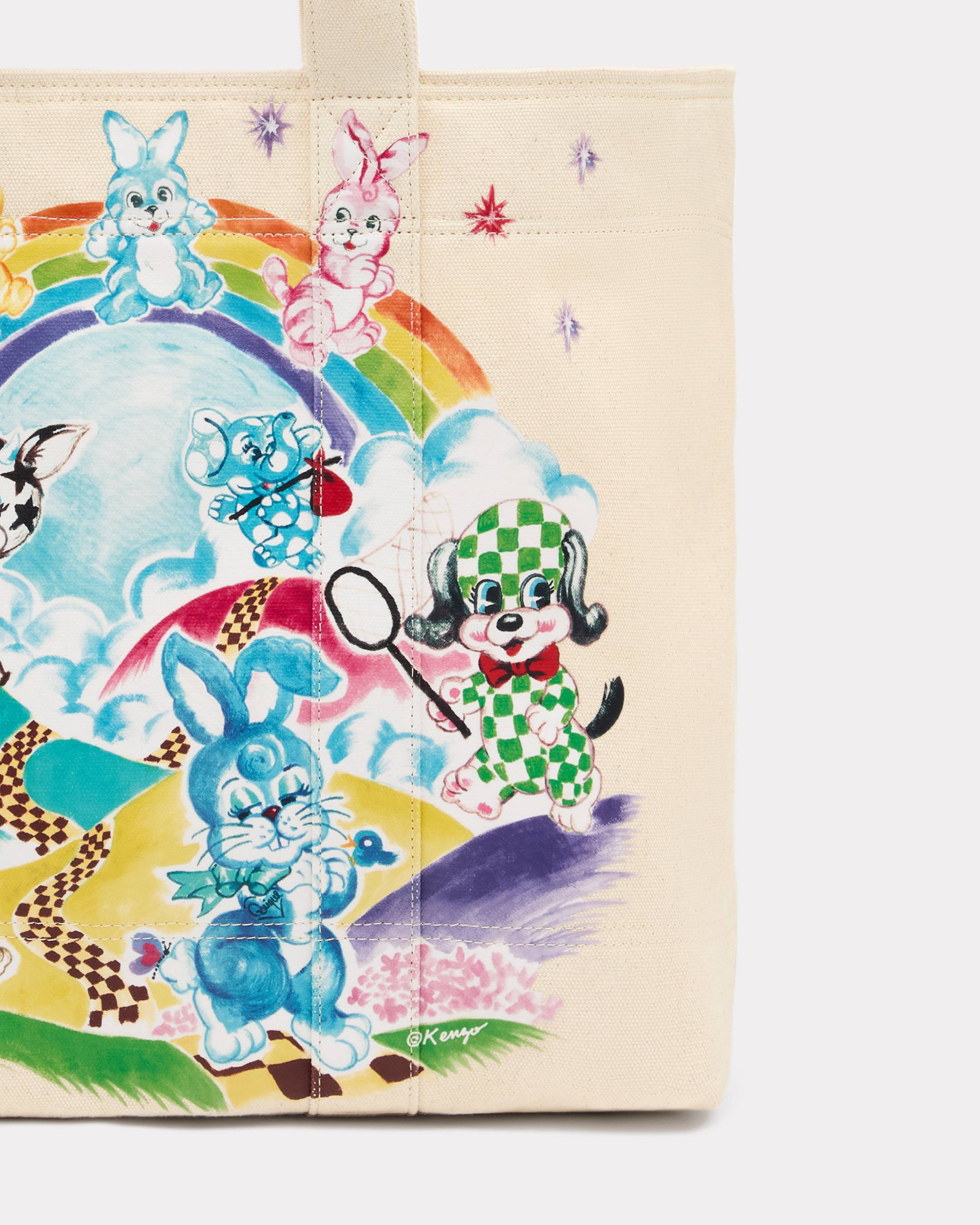 'KENZO Cartoon' large tote bag in canvas