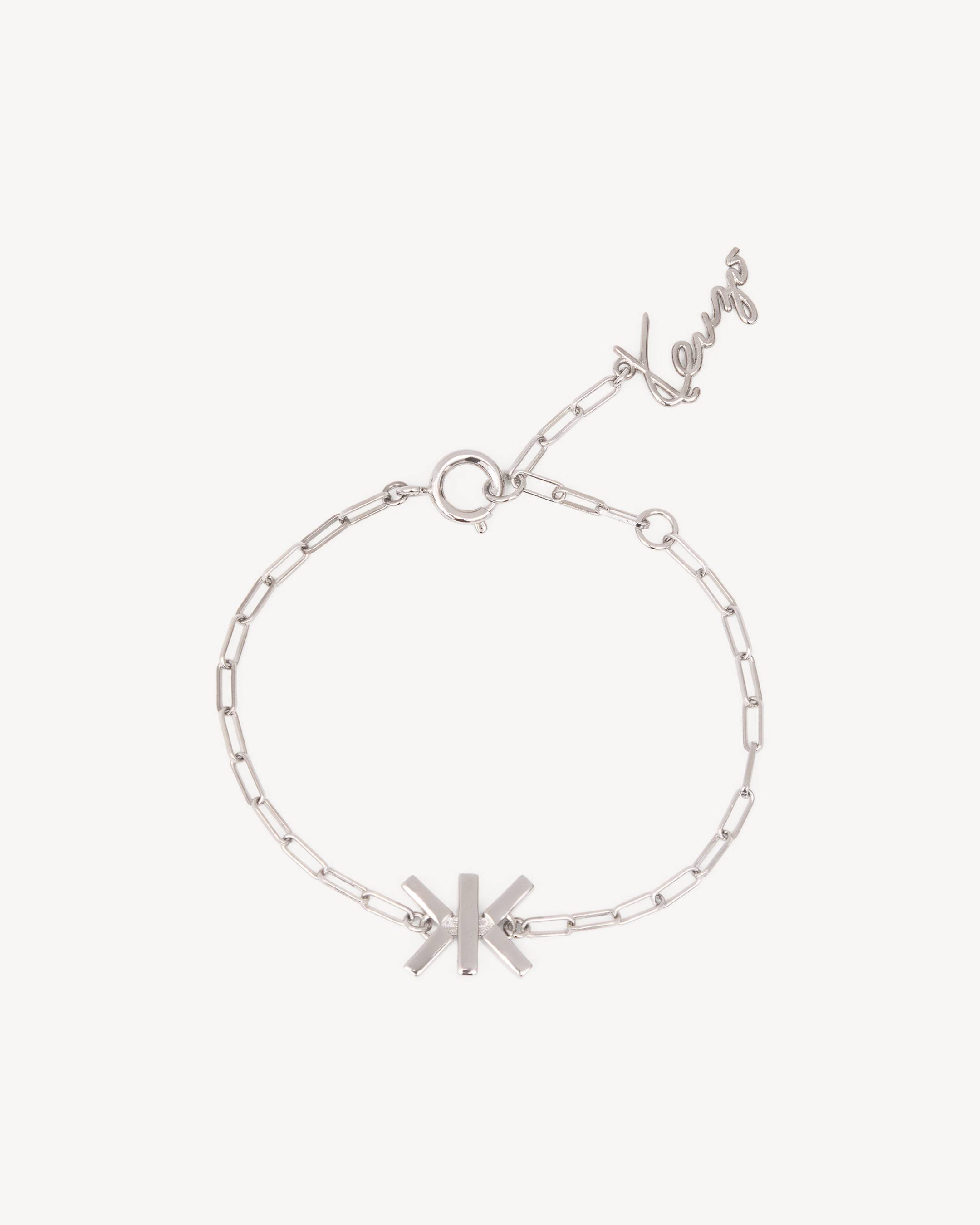 'KENZO Double K' bracelet in brass