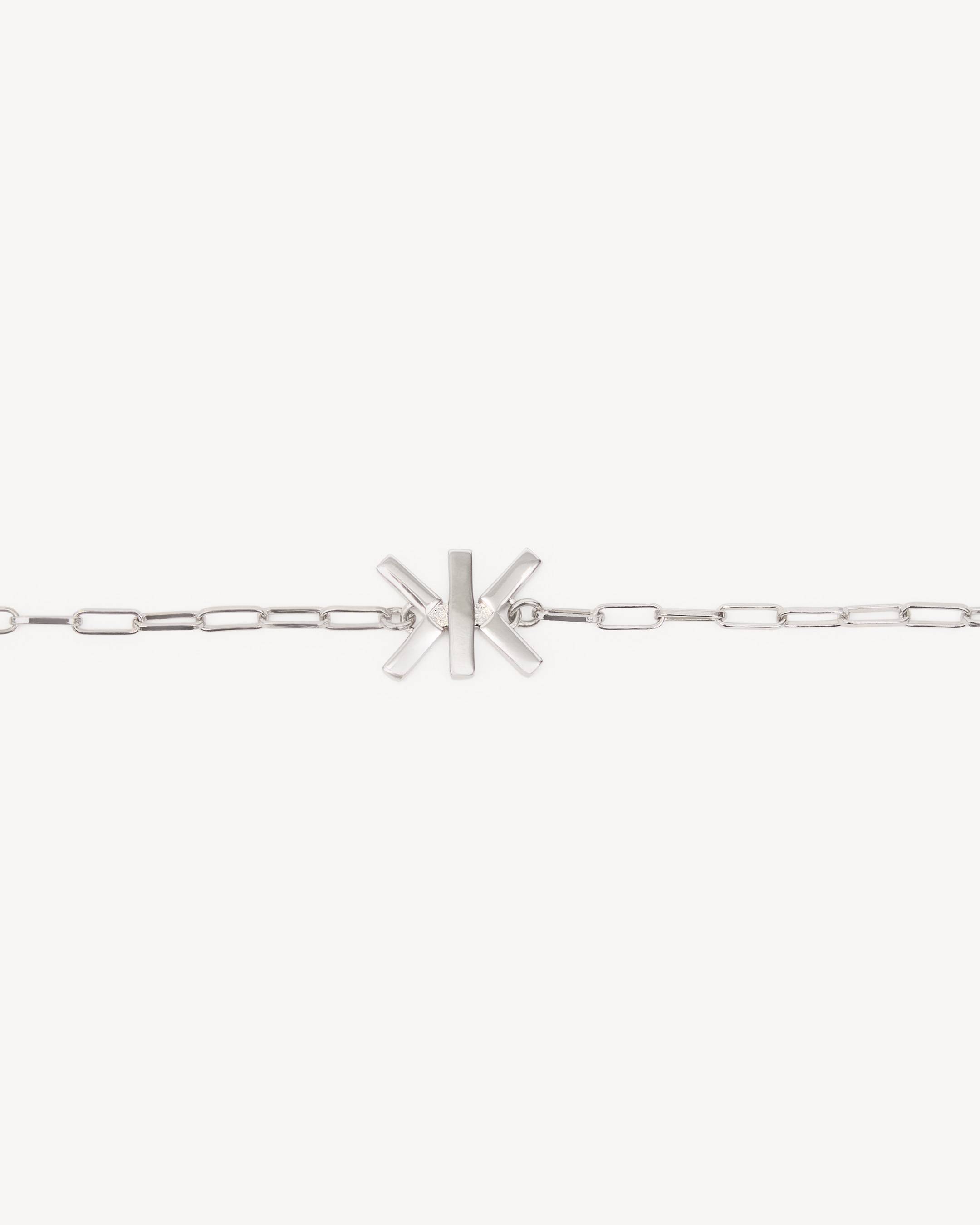 'KENZO Double K' necklace in brass