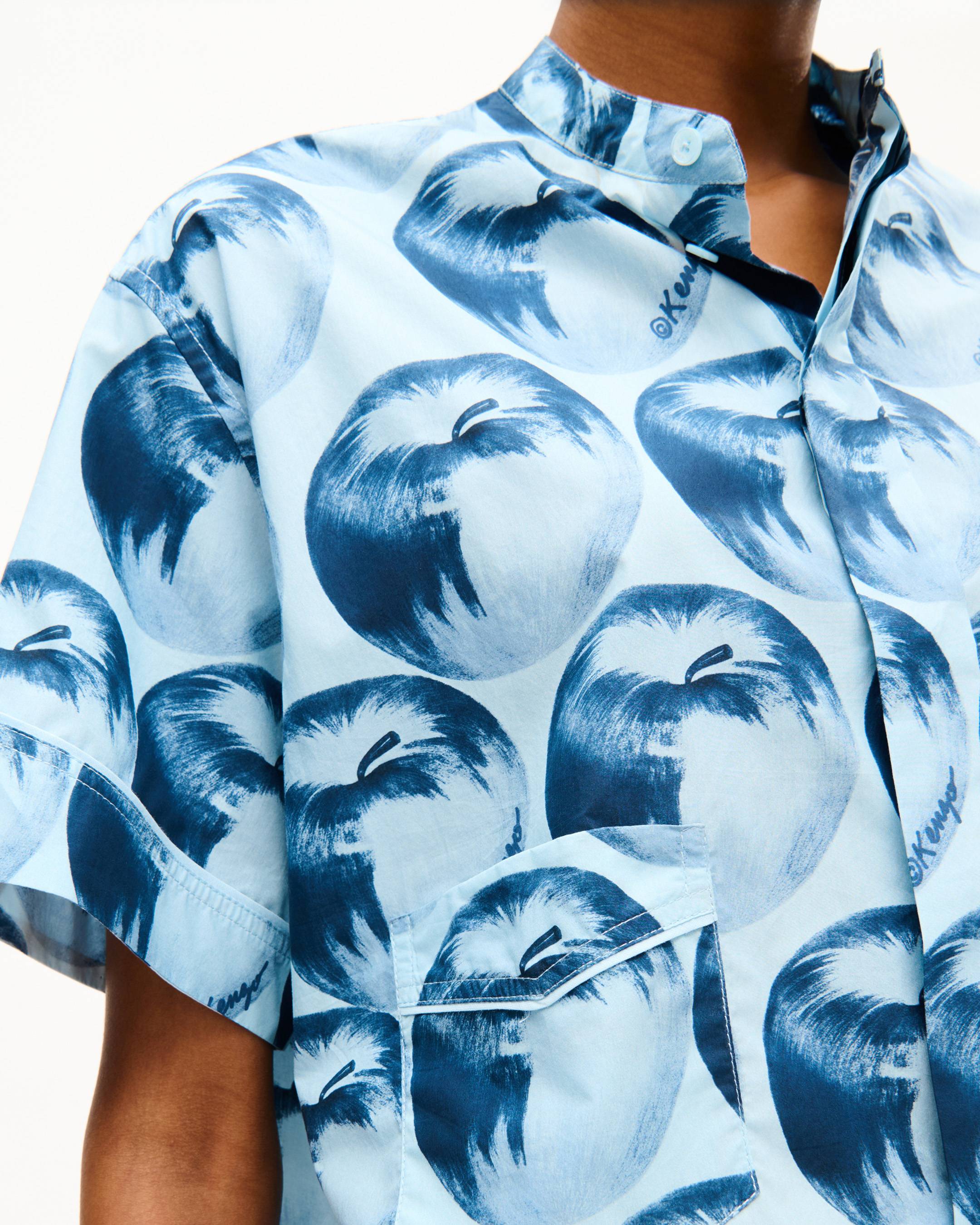 Chemise &agrave; manches courtes 'KENZO Apple Pop' en coton