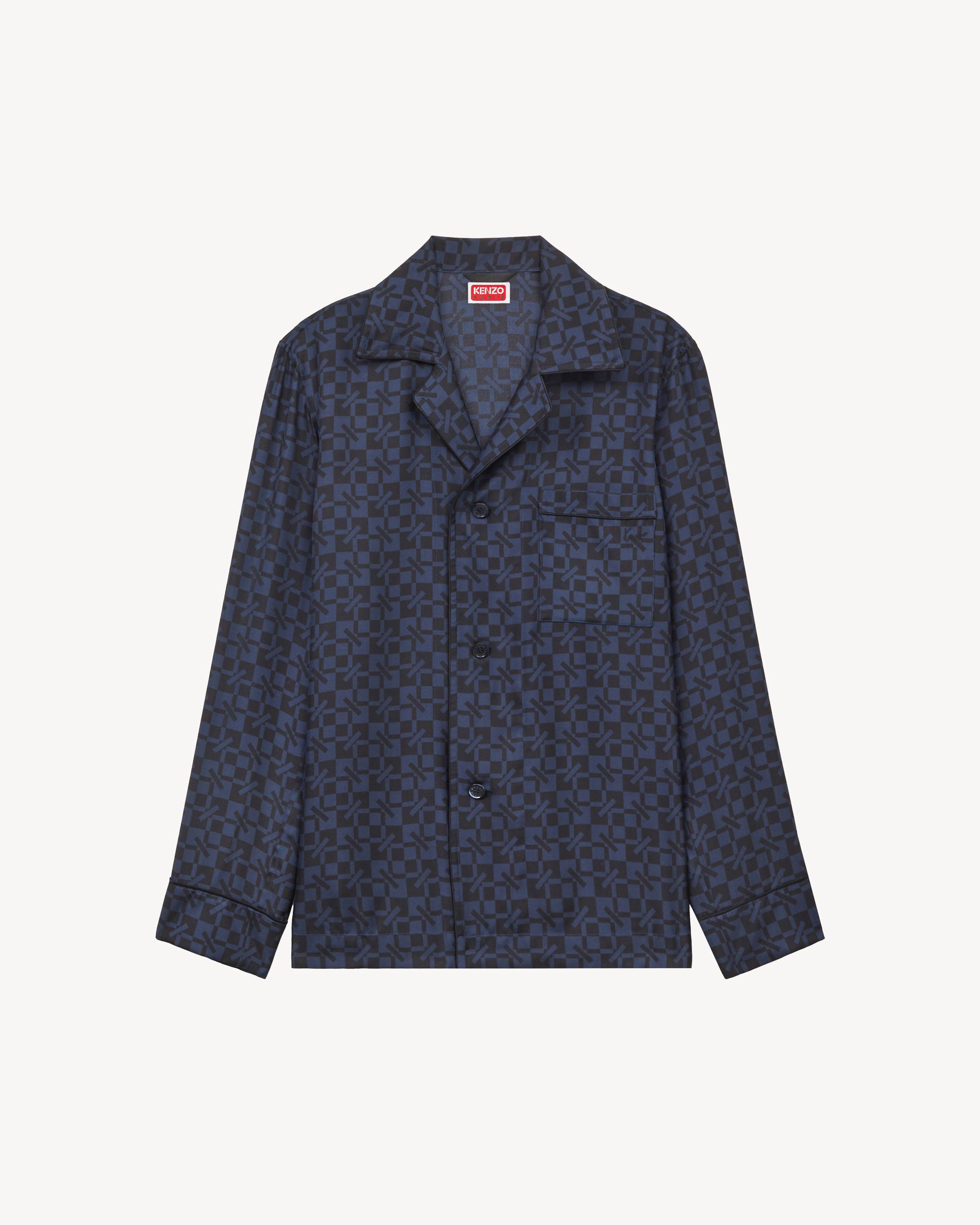 'Kenzogram' shirt in silk