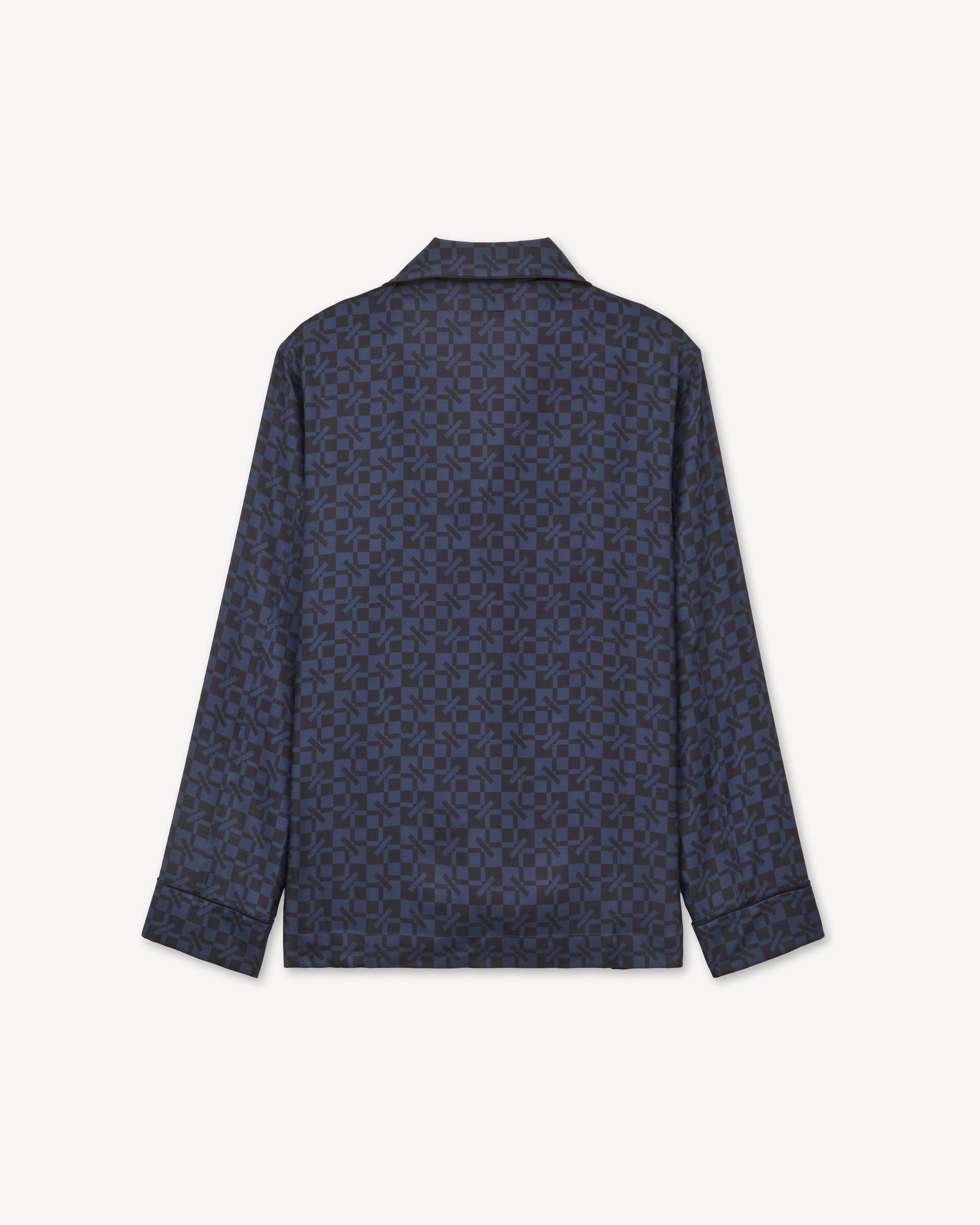 'Kenzogram' shirt in silk