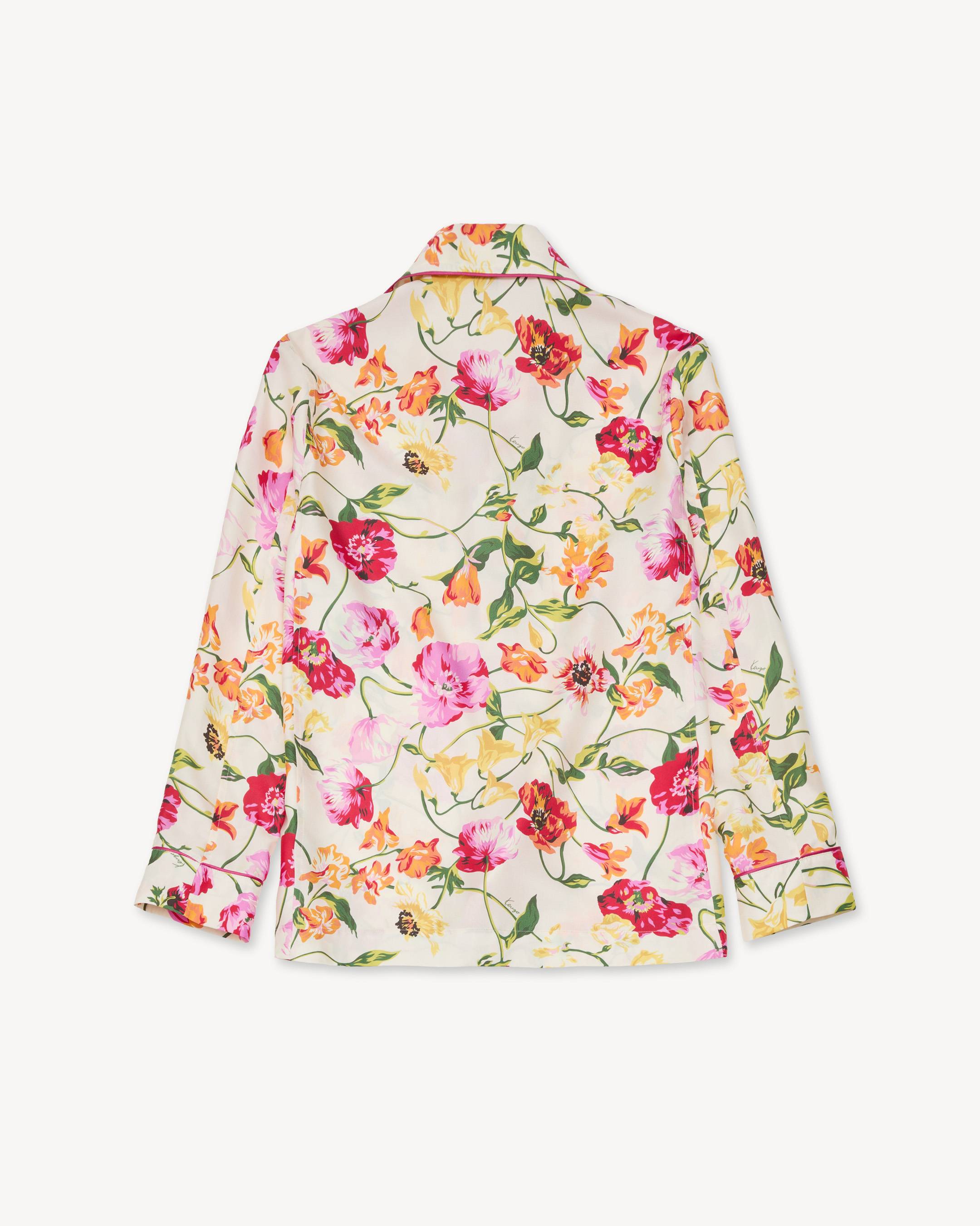 KENZO Wildflower' パジャマ シャツ イン シルク | ウィメンズ | KENZO