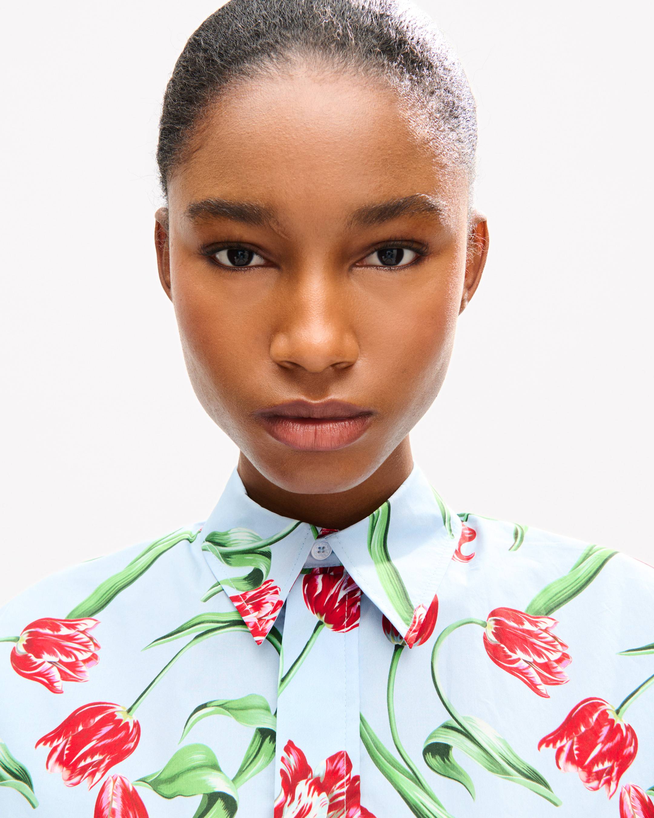 Chemise 'KENZO Tulip' en popeline de coton