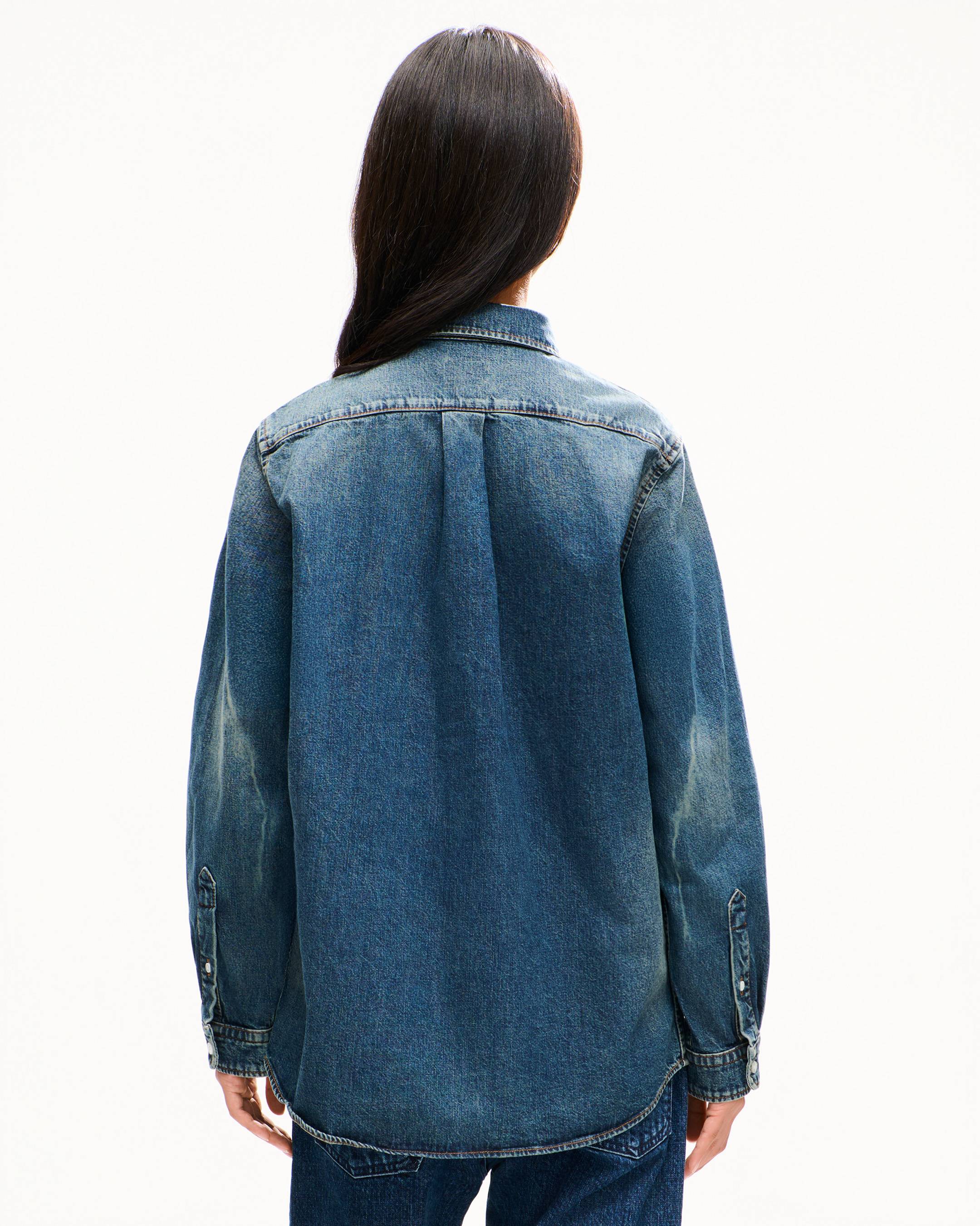 Overshirt in japanese denim | Women's | KENZO