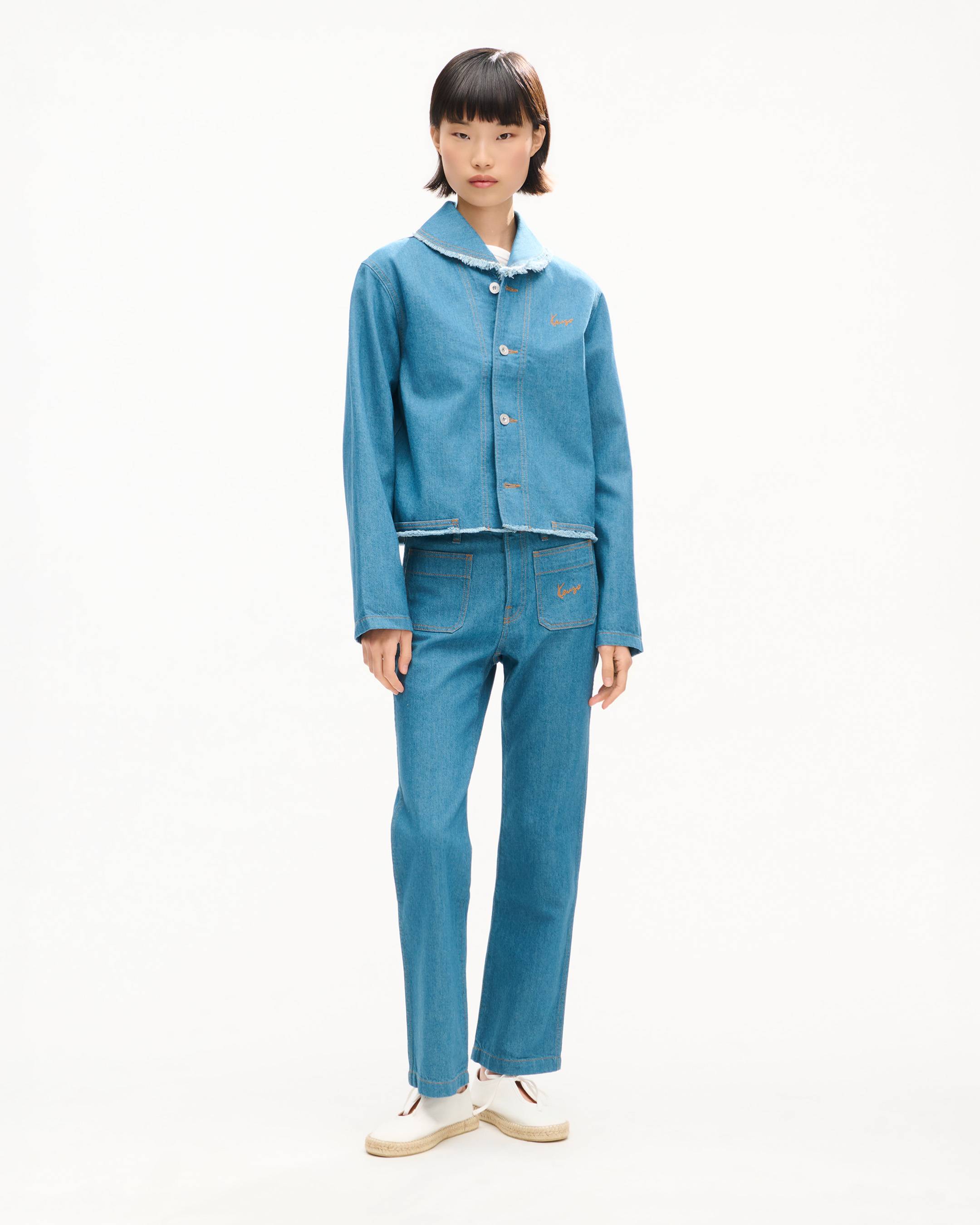 フレア パンツ イン ジャパニーズ デニム | ウィメンズ | KENZO