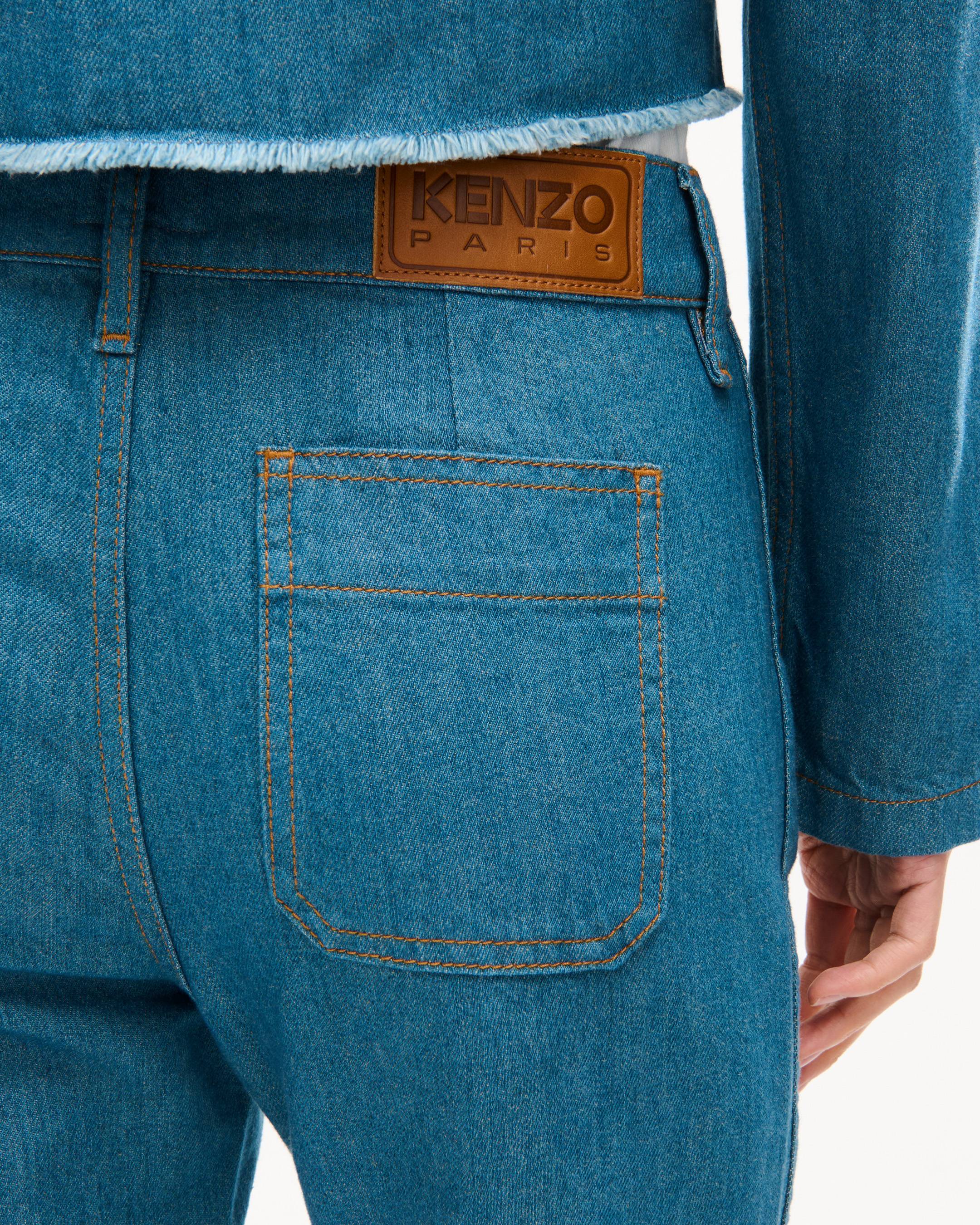 Straight pants in japanese denim