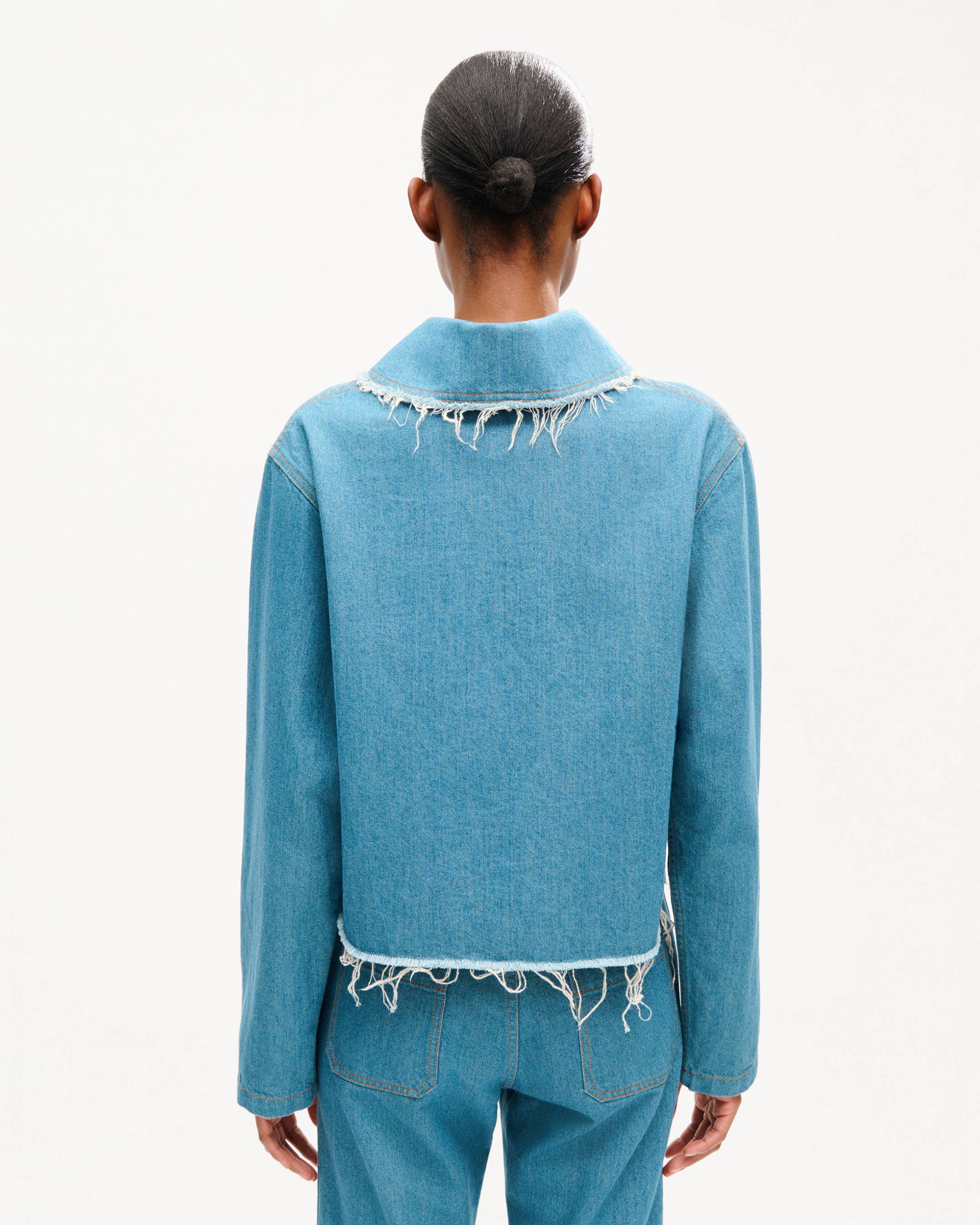Chore workwear jacket in japanese denim | Women's | KENZO