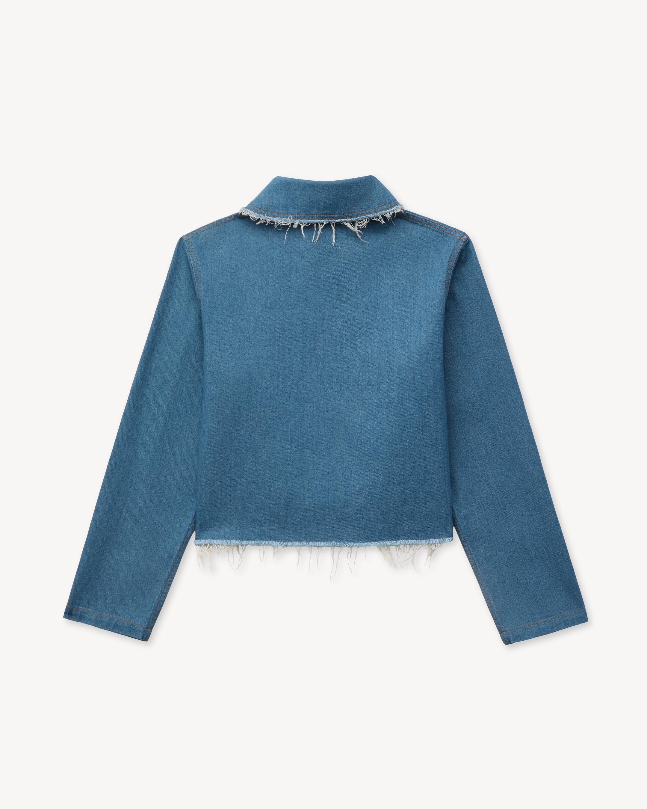 Veste de travail en denim japonais