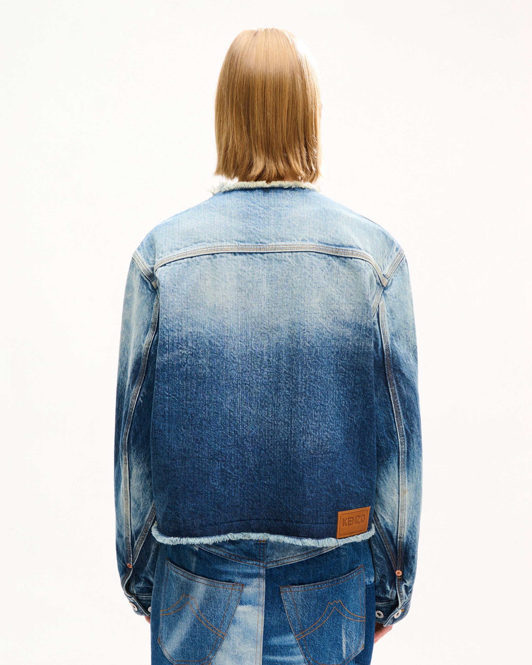 Veste de travail 'KENZO Tulip' en denim japonais