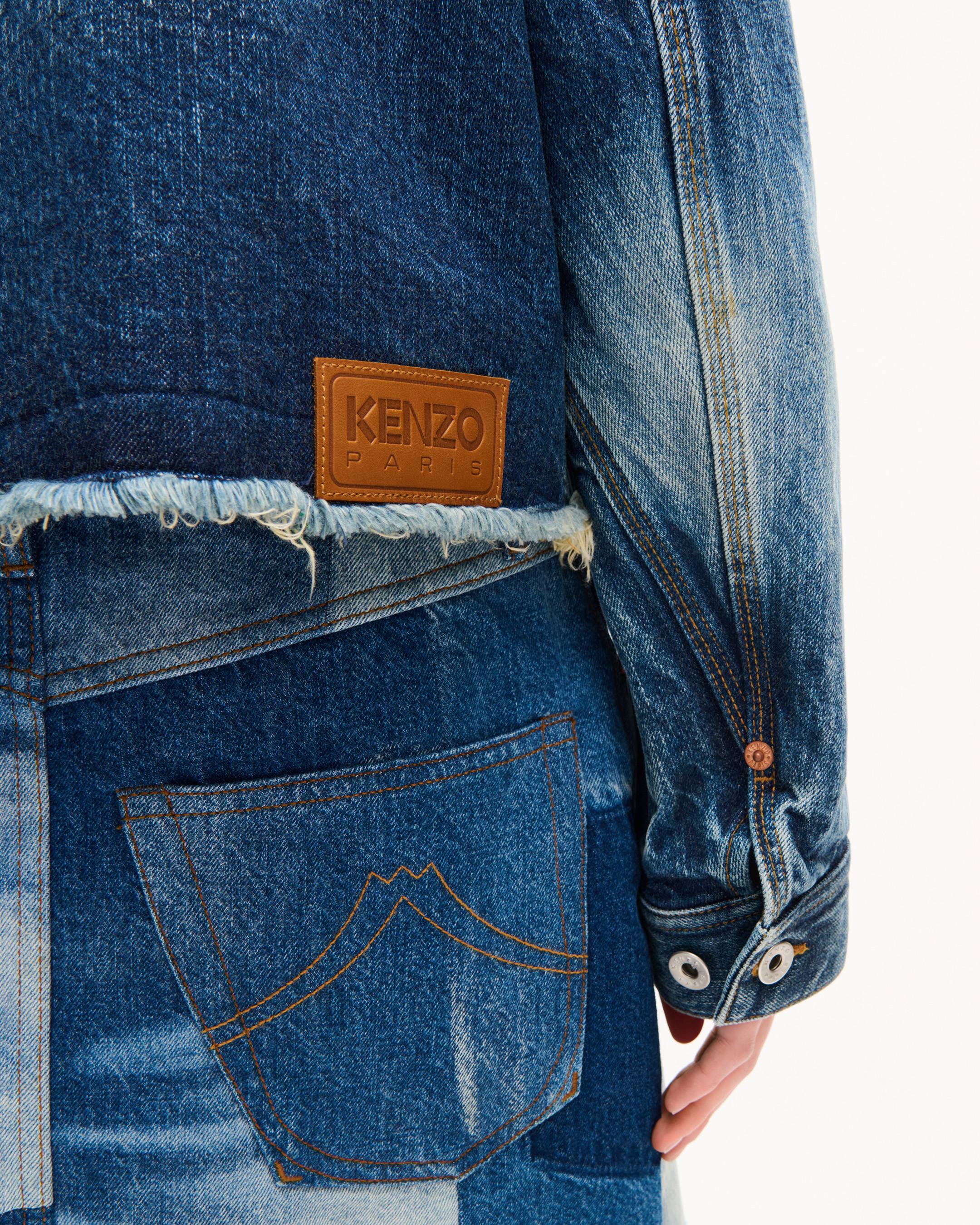 Veste de travail 'KENZO Tulip' en denim japonais