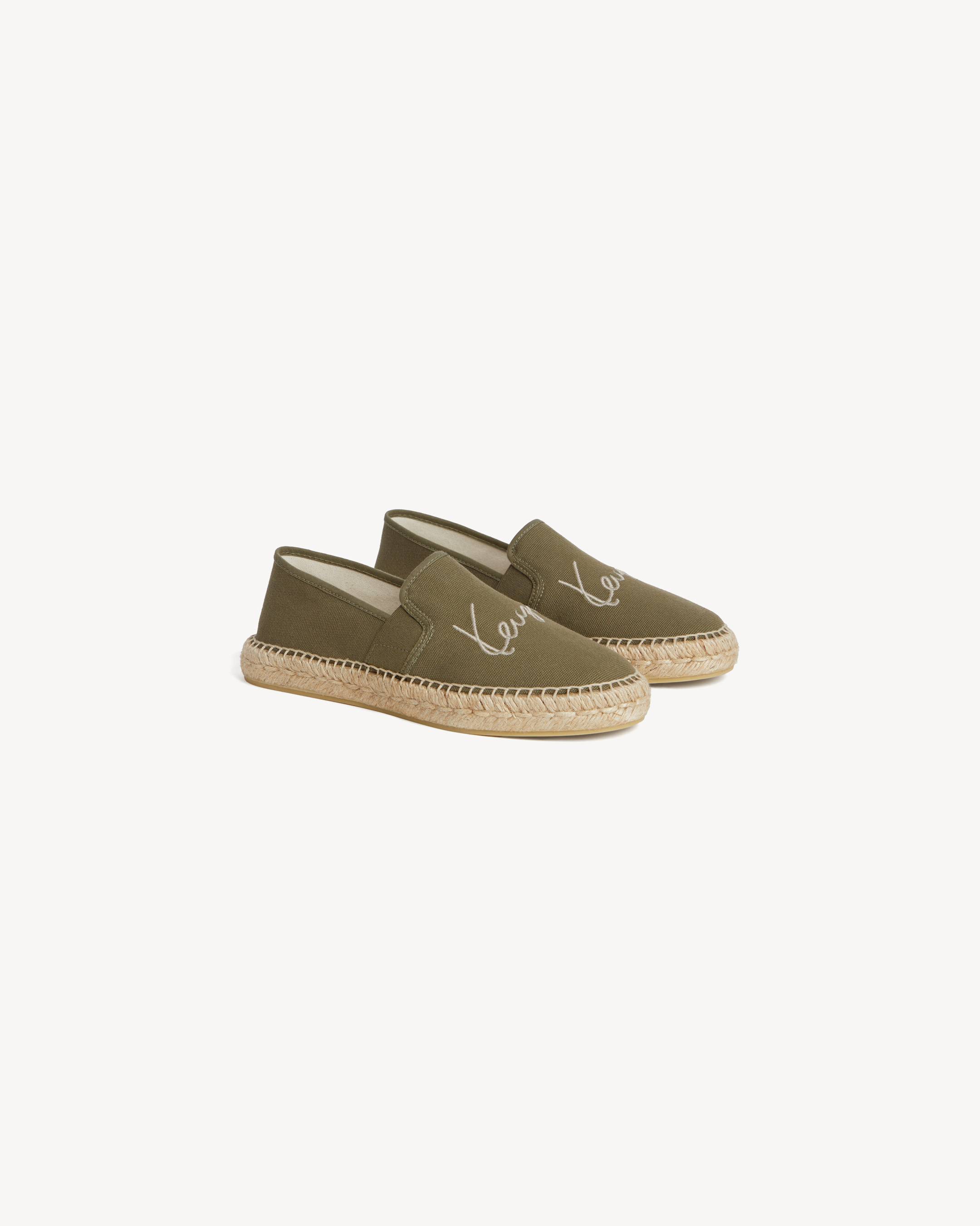 'KENZO Signature' espadrilles in canvas