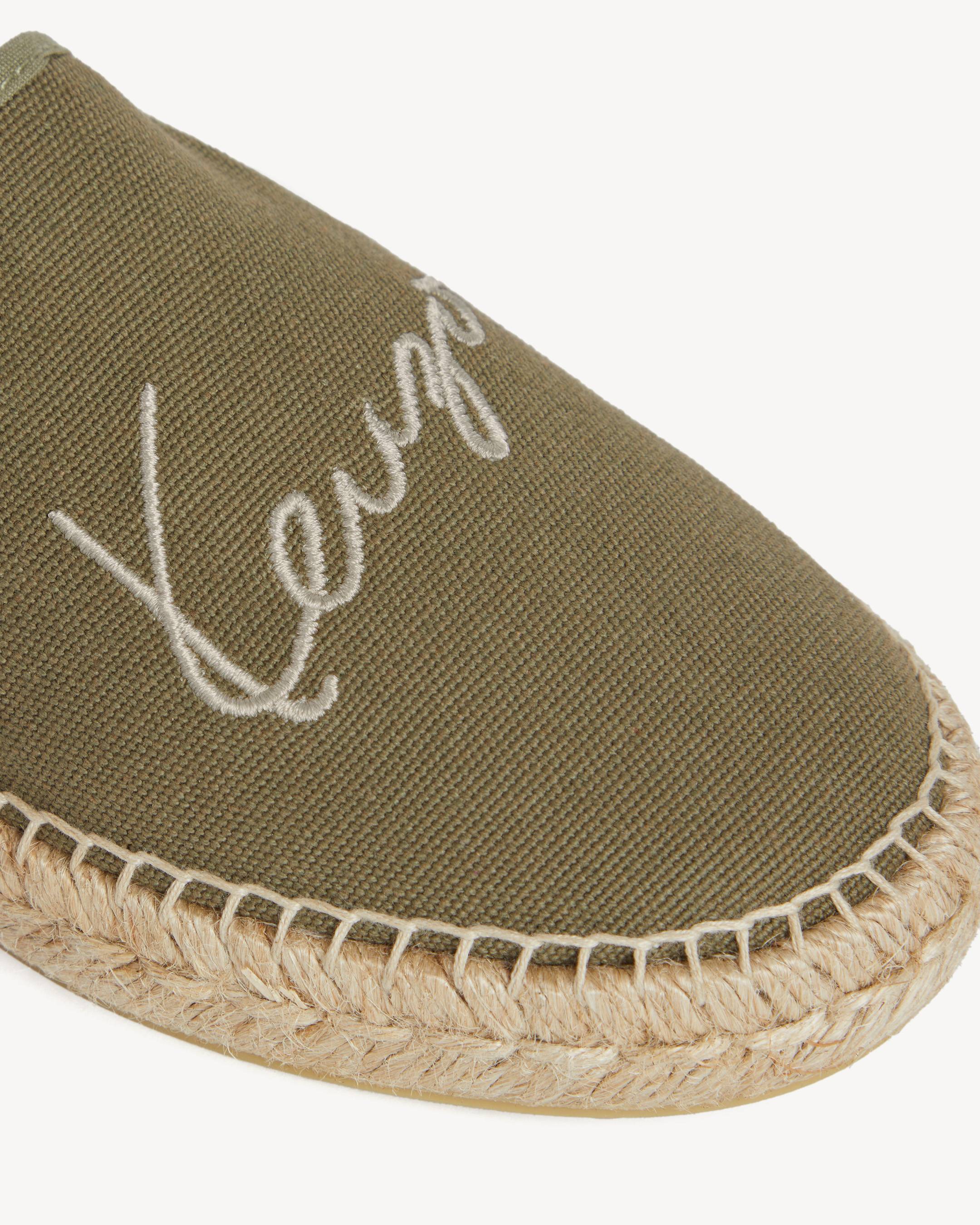 'KENZO Signature' espadrilles in canvas