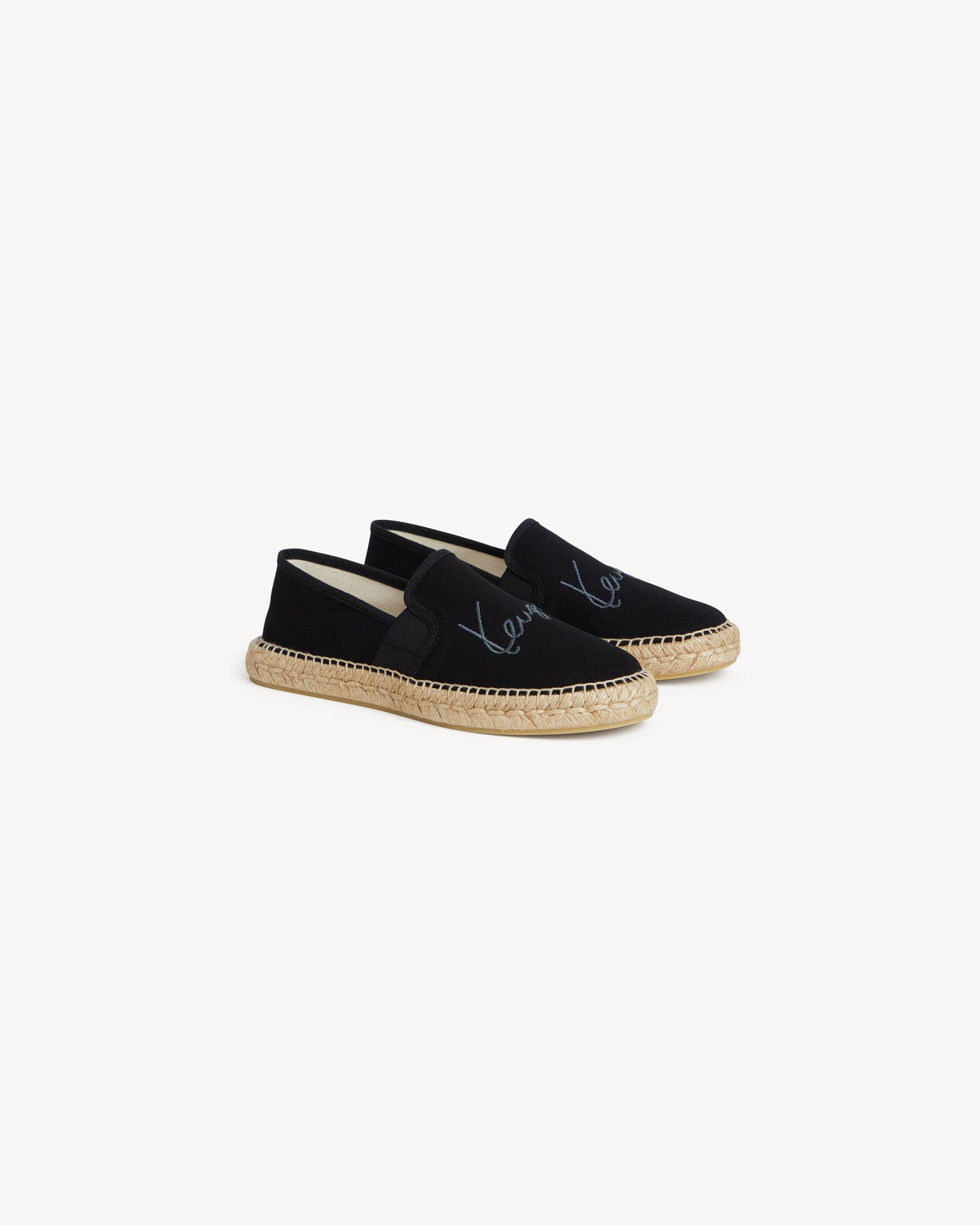 'KENZO Signature' espadrilles in canvas