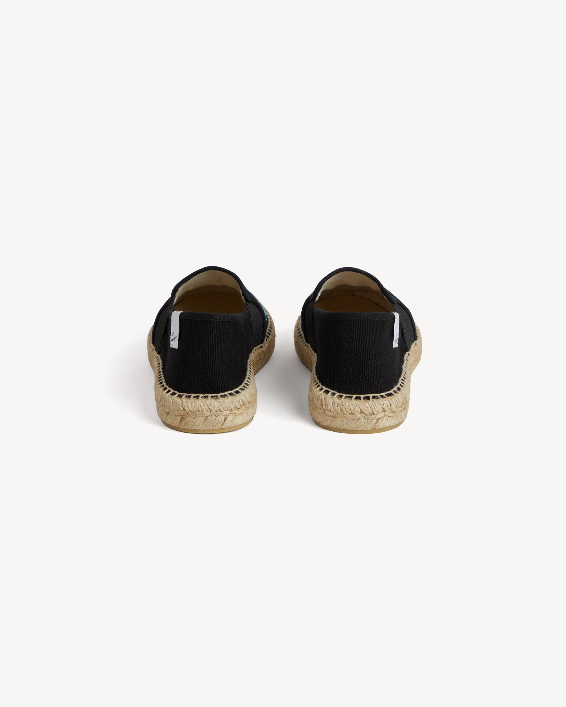 'KENZO Jumping Tiger' espadrilles in cotton canvas