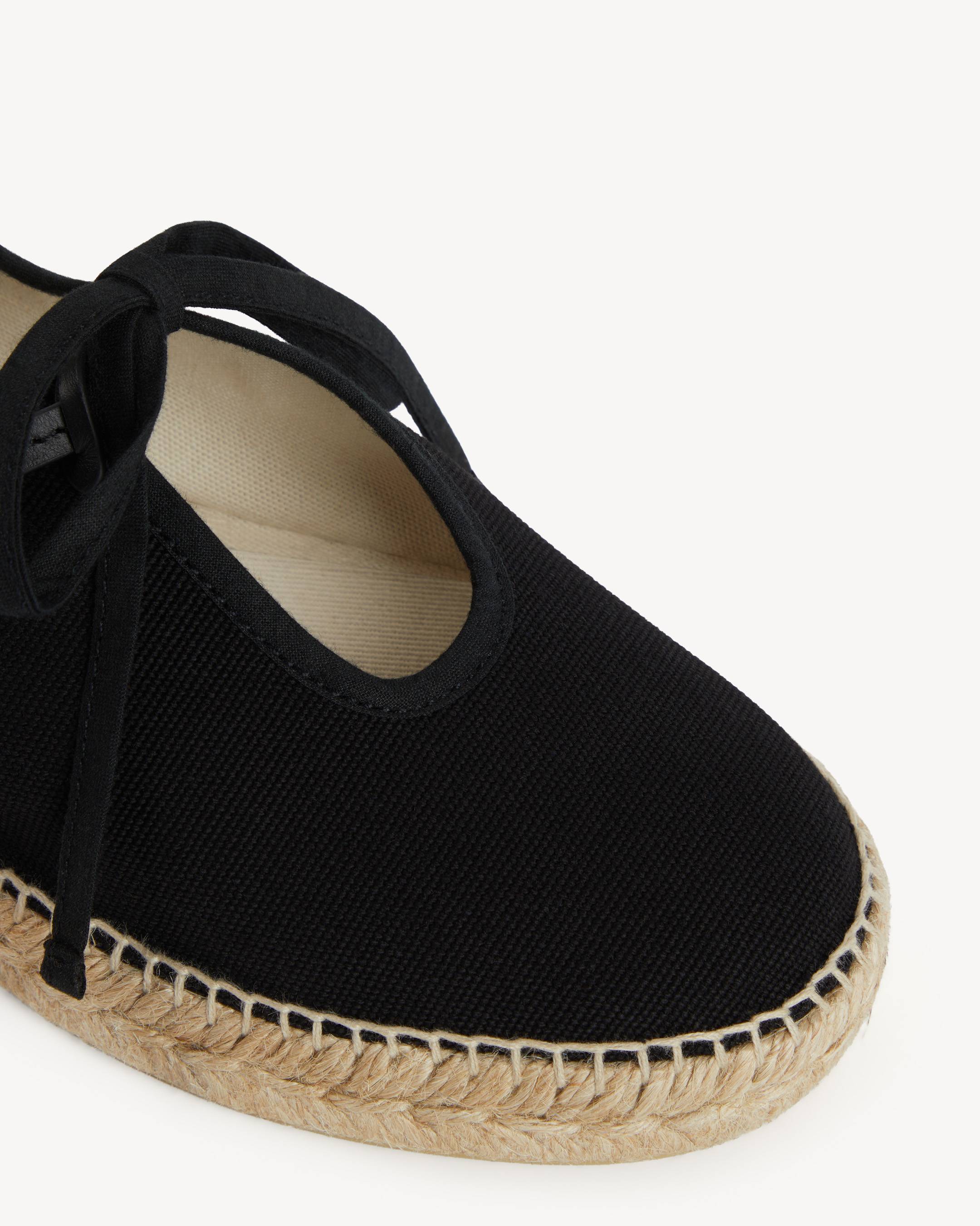 Espadrilles in canvas