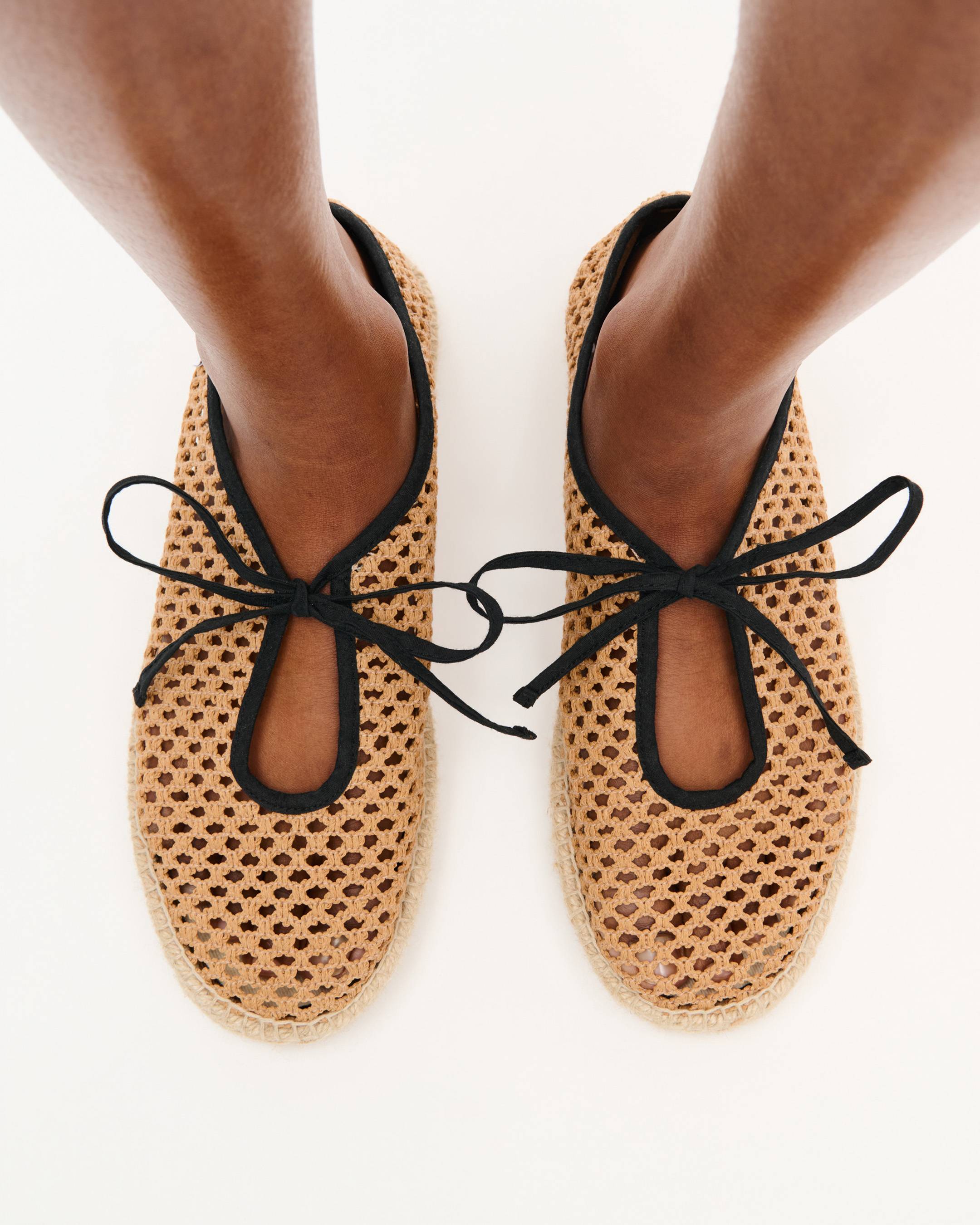 Espadrilles in raffia