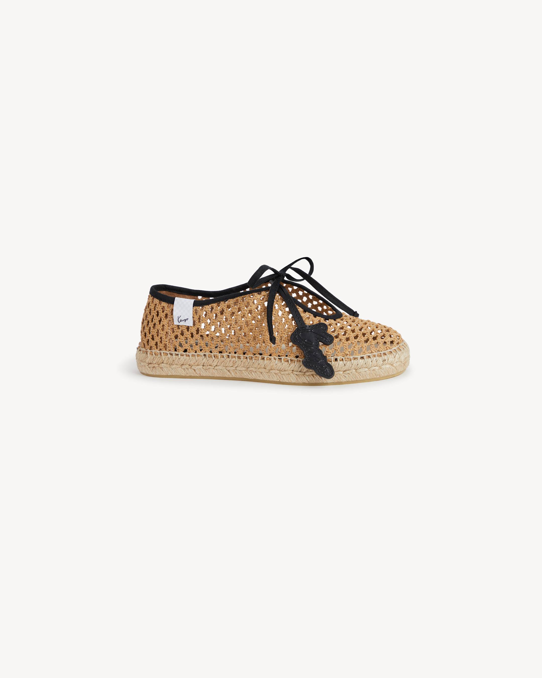 Espadrilles in raffia