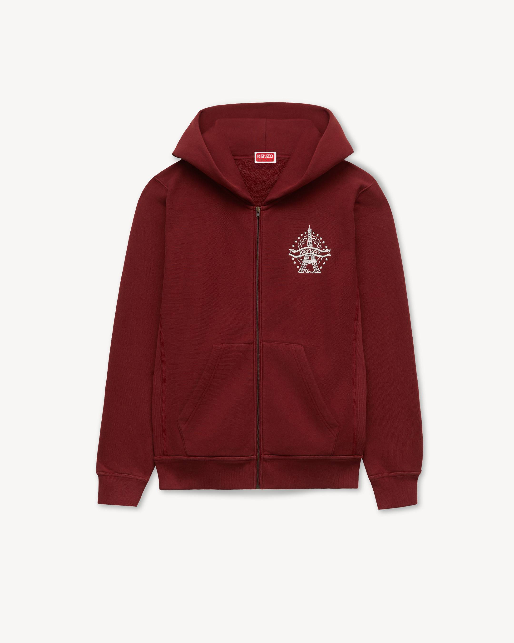 KENZO 'KENZO Eiffel Tower Design' ジップアップ フーディー イン コットン
