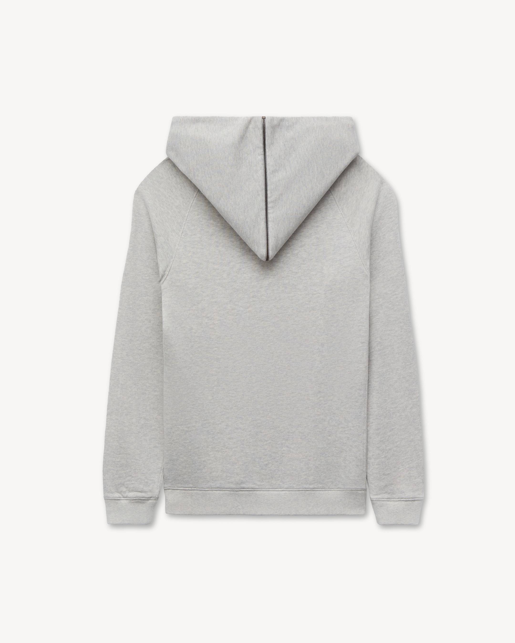 'KENZO Varsity' embroidered skinny hoodie in cotton