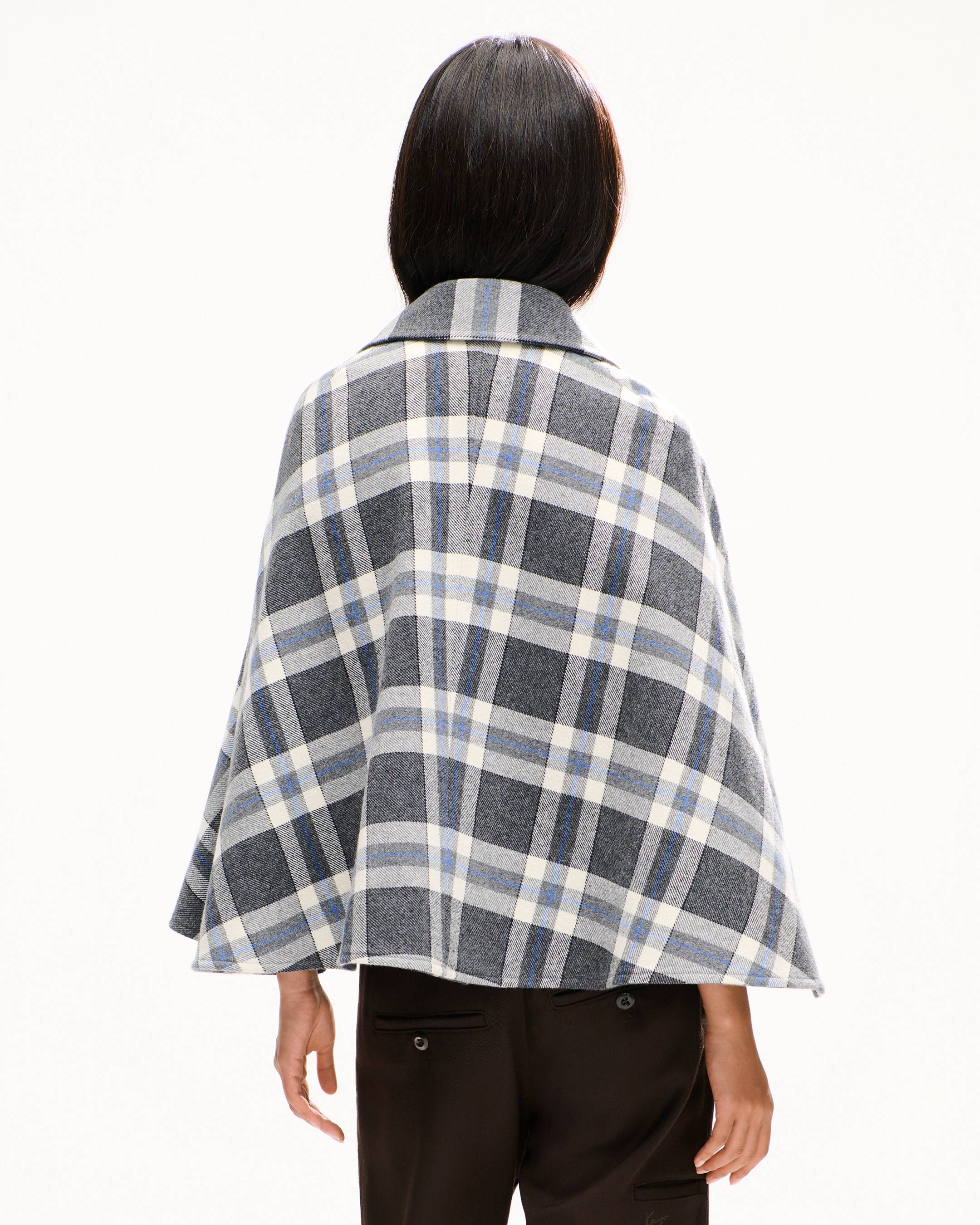 Mantella militare misto lana 'KENZO Checks'