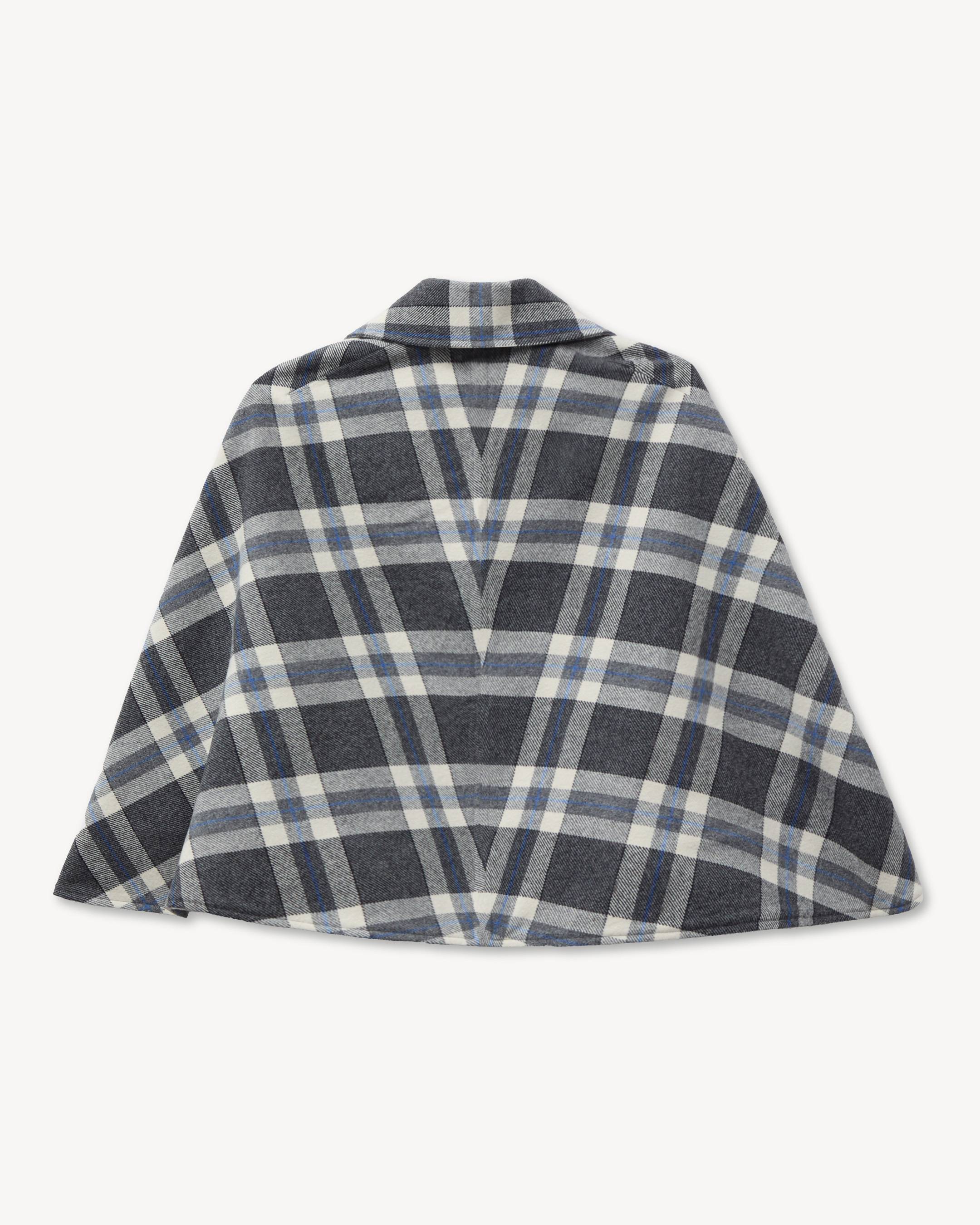Mantella militare misto lana 'KENZO Checks'