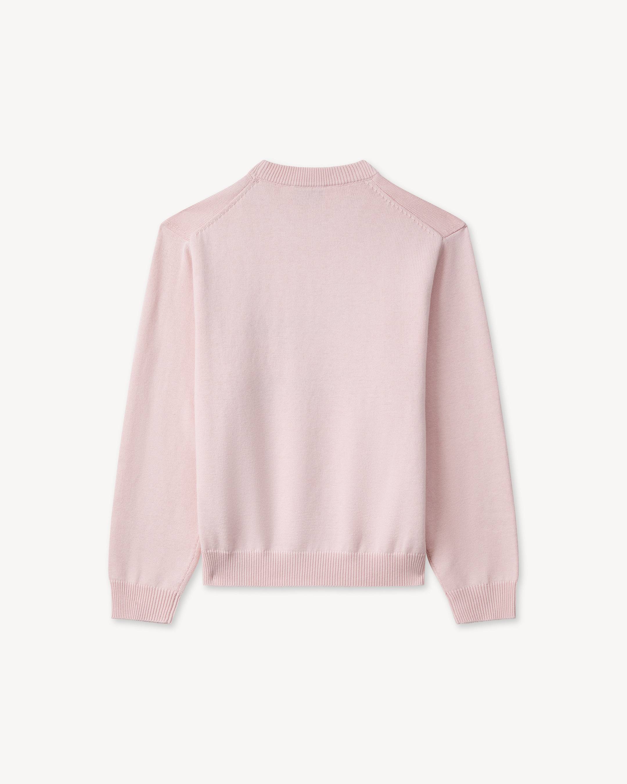 &bdquo;KENZO Paris&ldquo;-Pullover mit Kettenstich aus Wolle und Baumwolle
