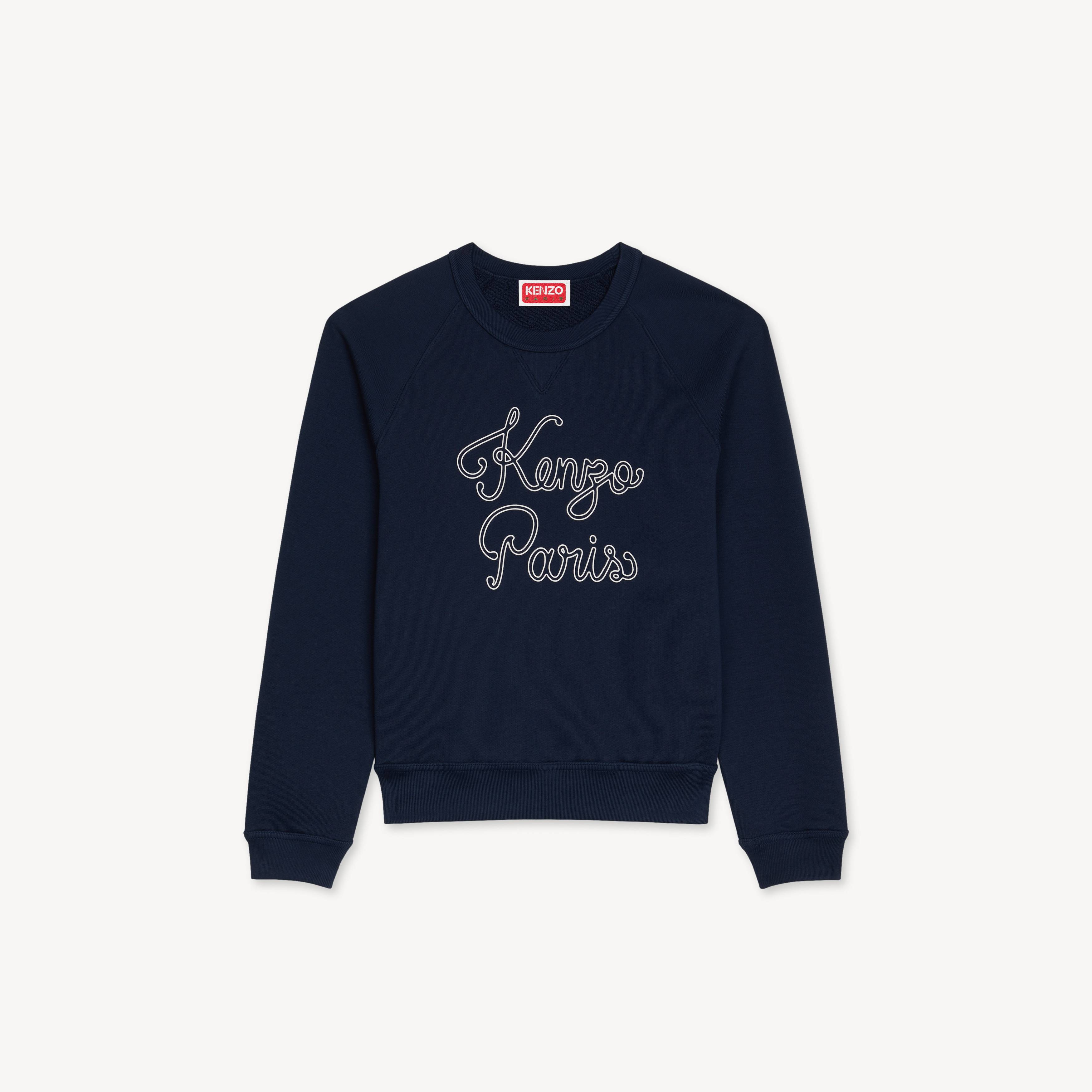 'KENZO Paris Chainstitch' sweatshirt in cotton
