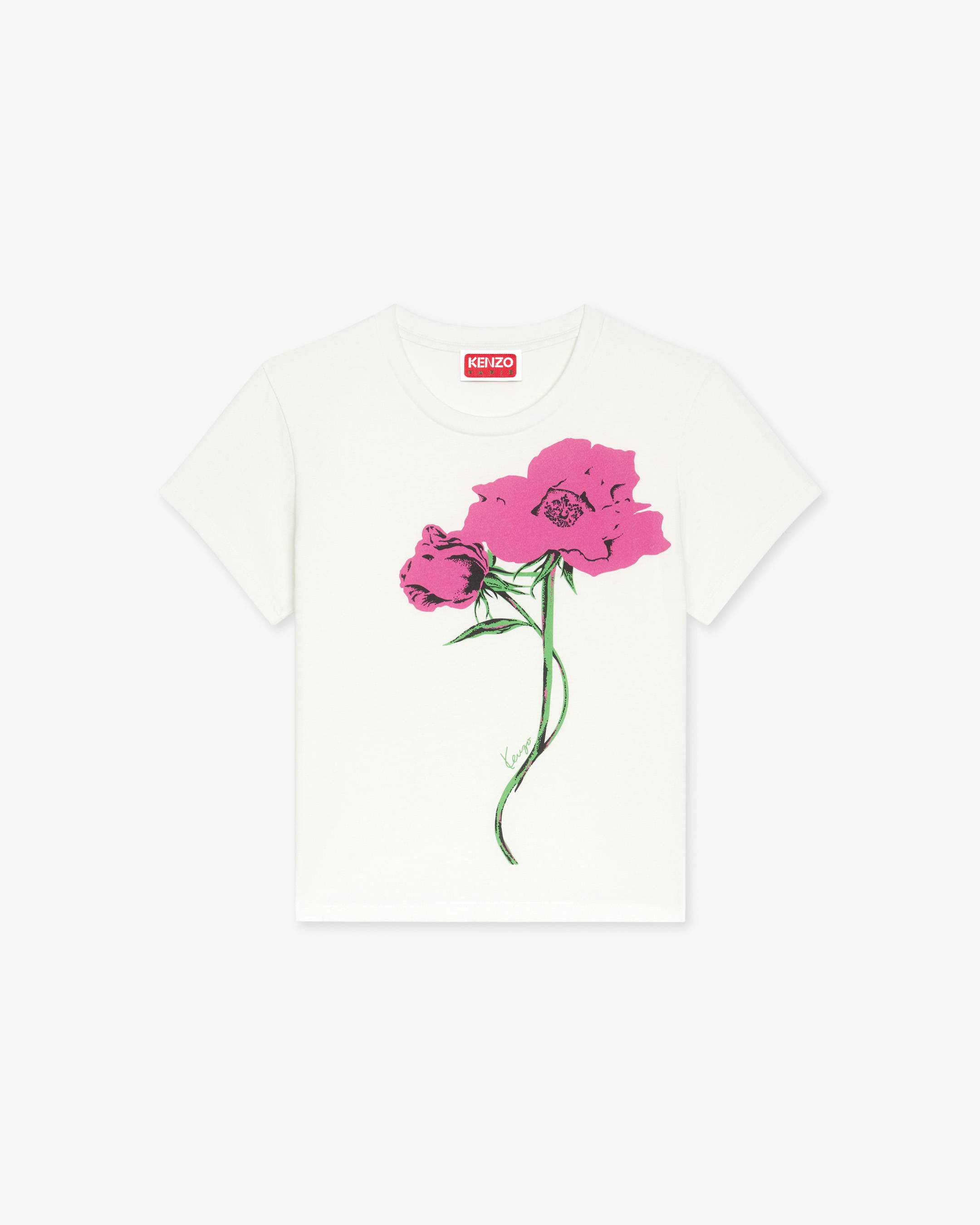 T-shirt 'KENZO Pop Rose' en coton
