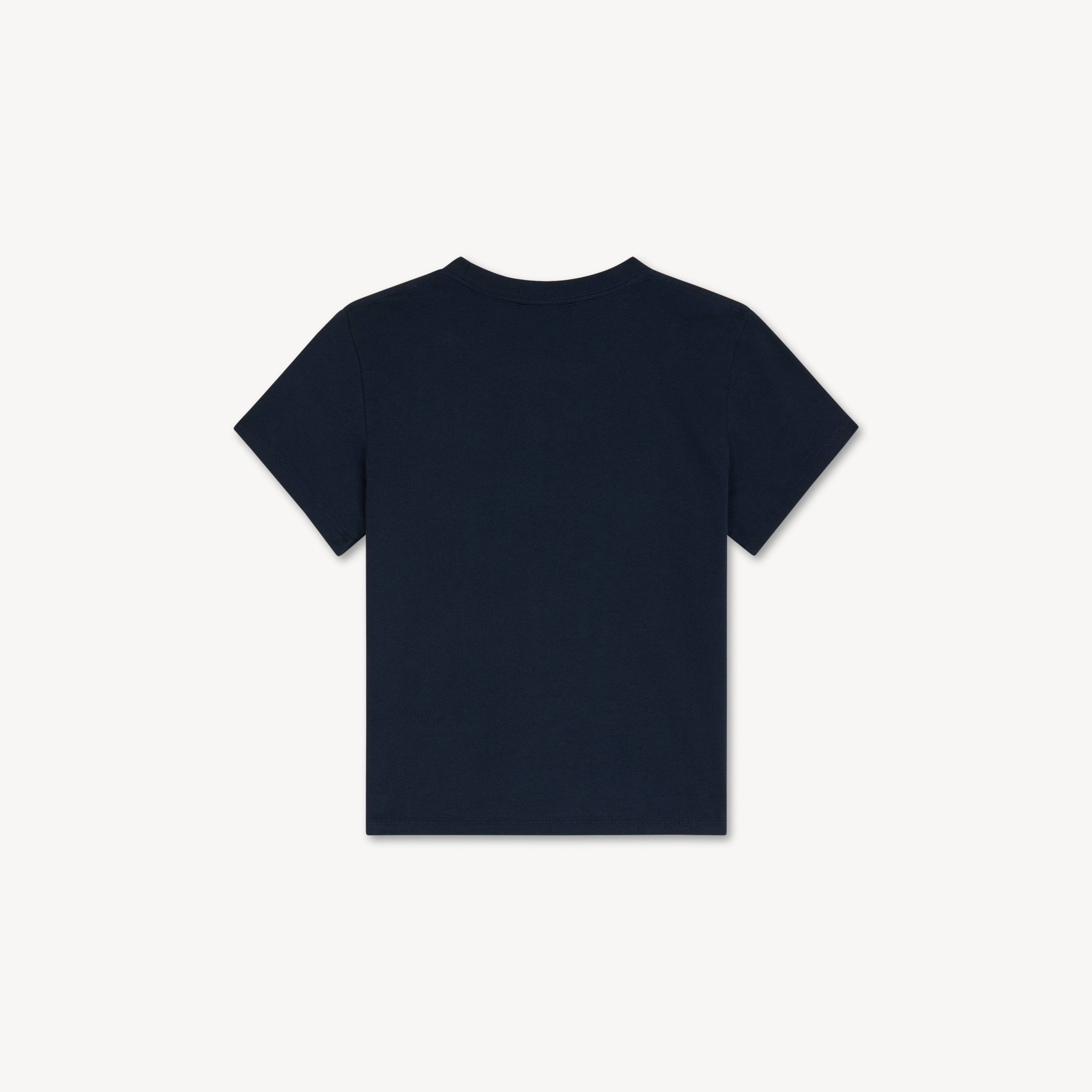 'KENZO Pop Rose' embroidred T-shirt in cotton