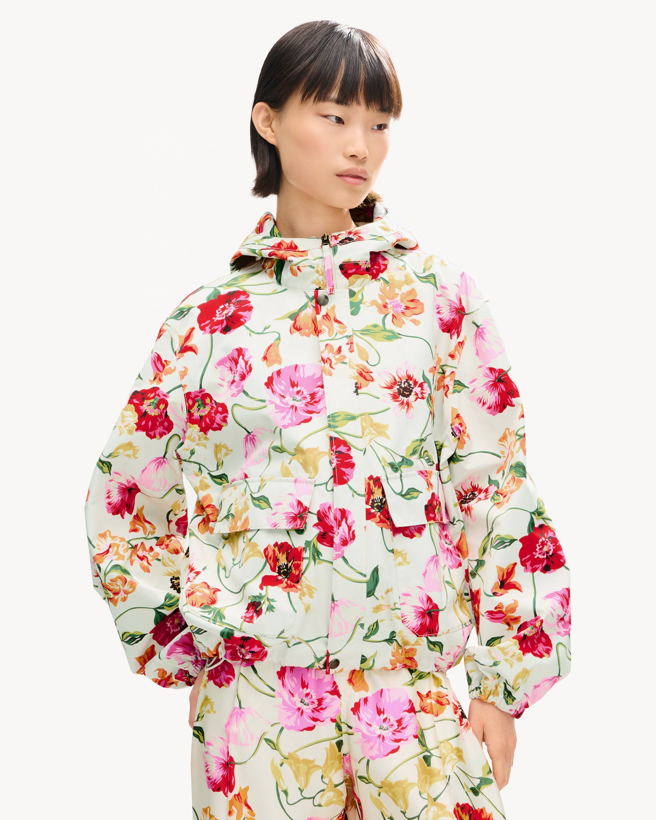 KENZO Wildflower' short windbreaker | Women's | KENZO