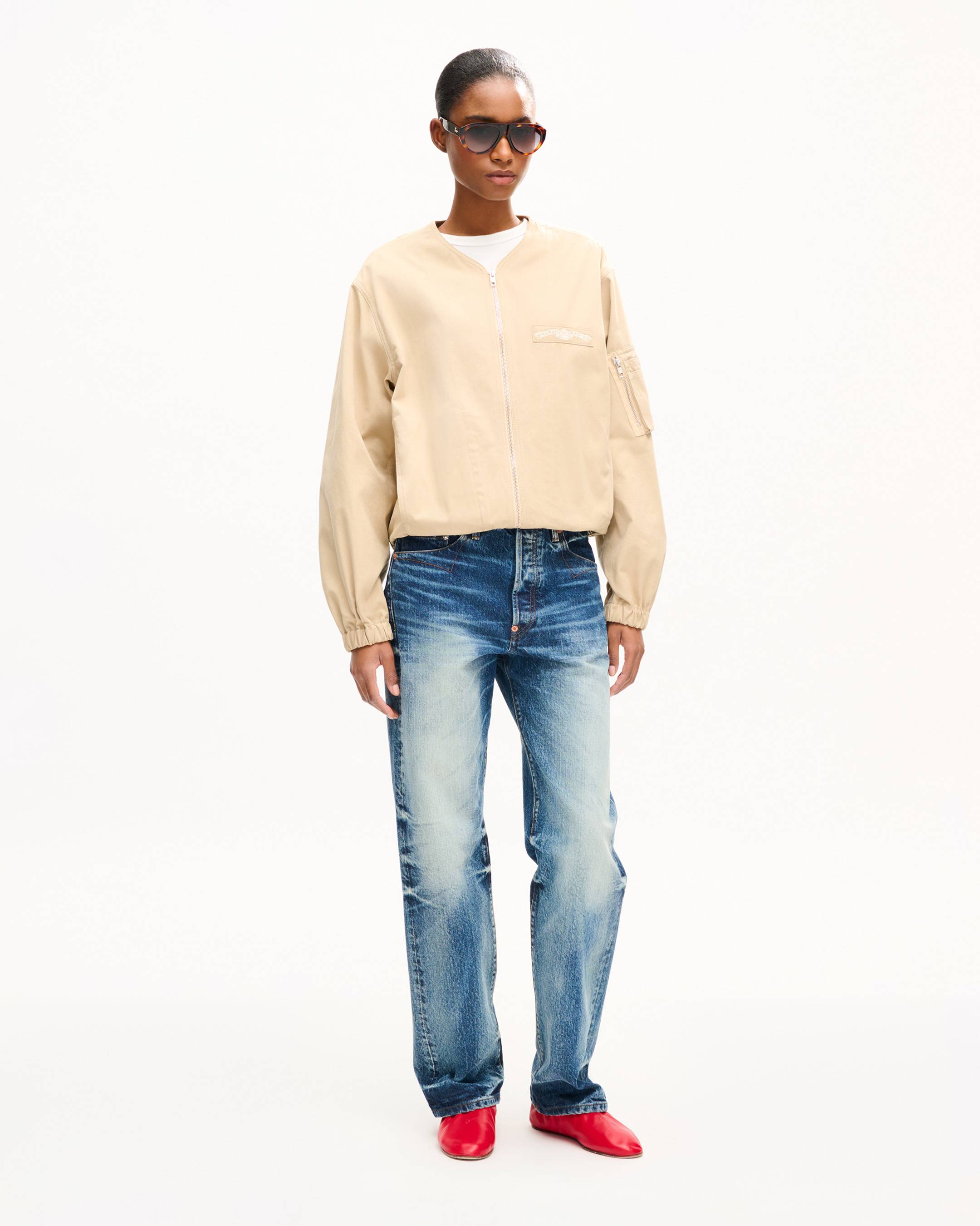 'KENZO Paris Emblem' light blouson in cotton