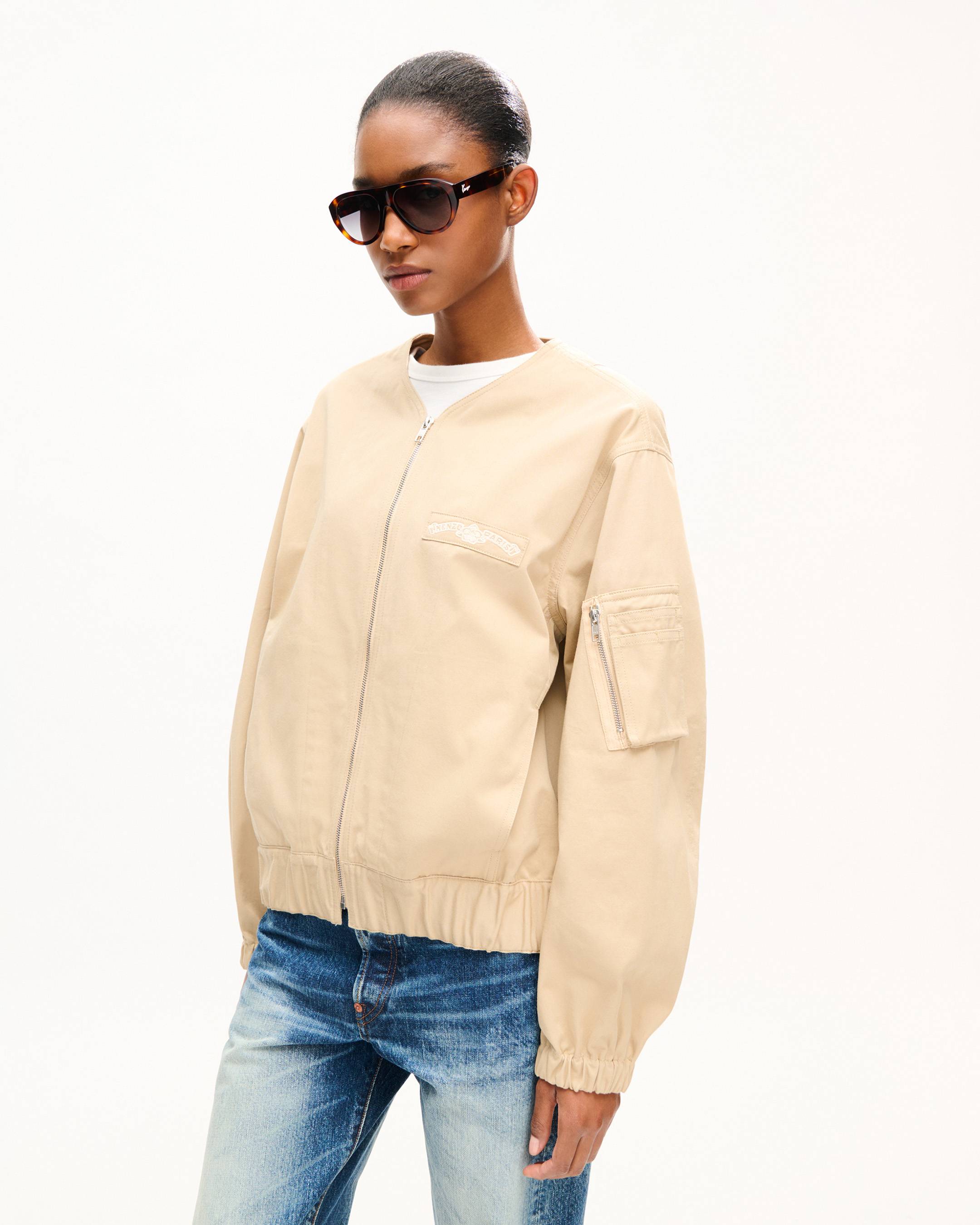 Leichter &bdquo;KENZO Paris Emblem&ldquo;-Blouson aus Baumwolle