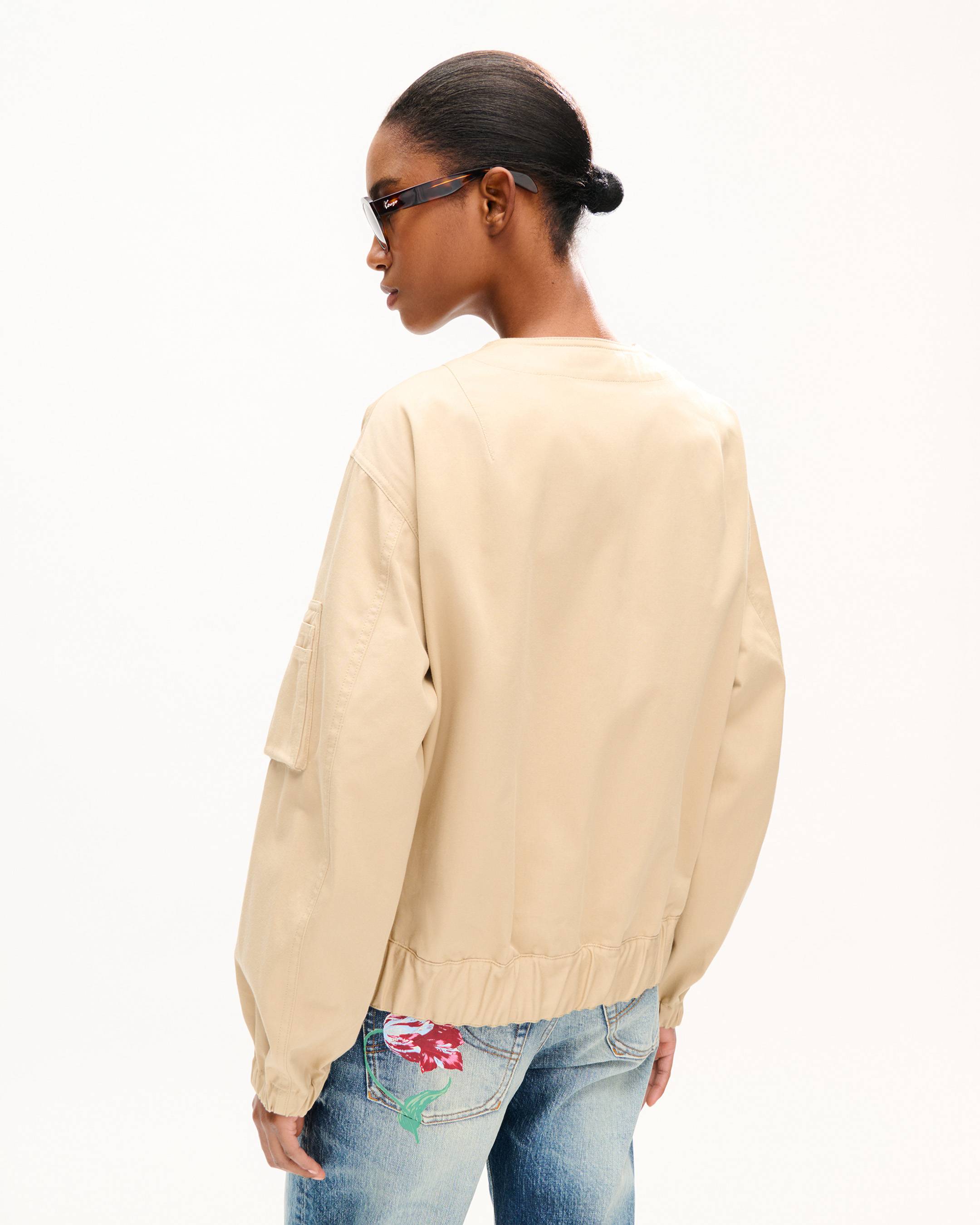 Leichter &bdquo;KENZO Paris Emblem&ldquo;-Blouson aus Baumwolle